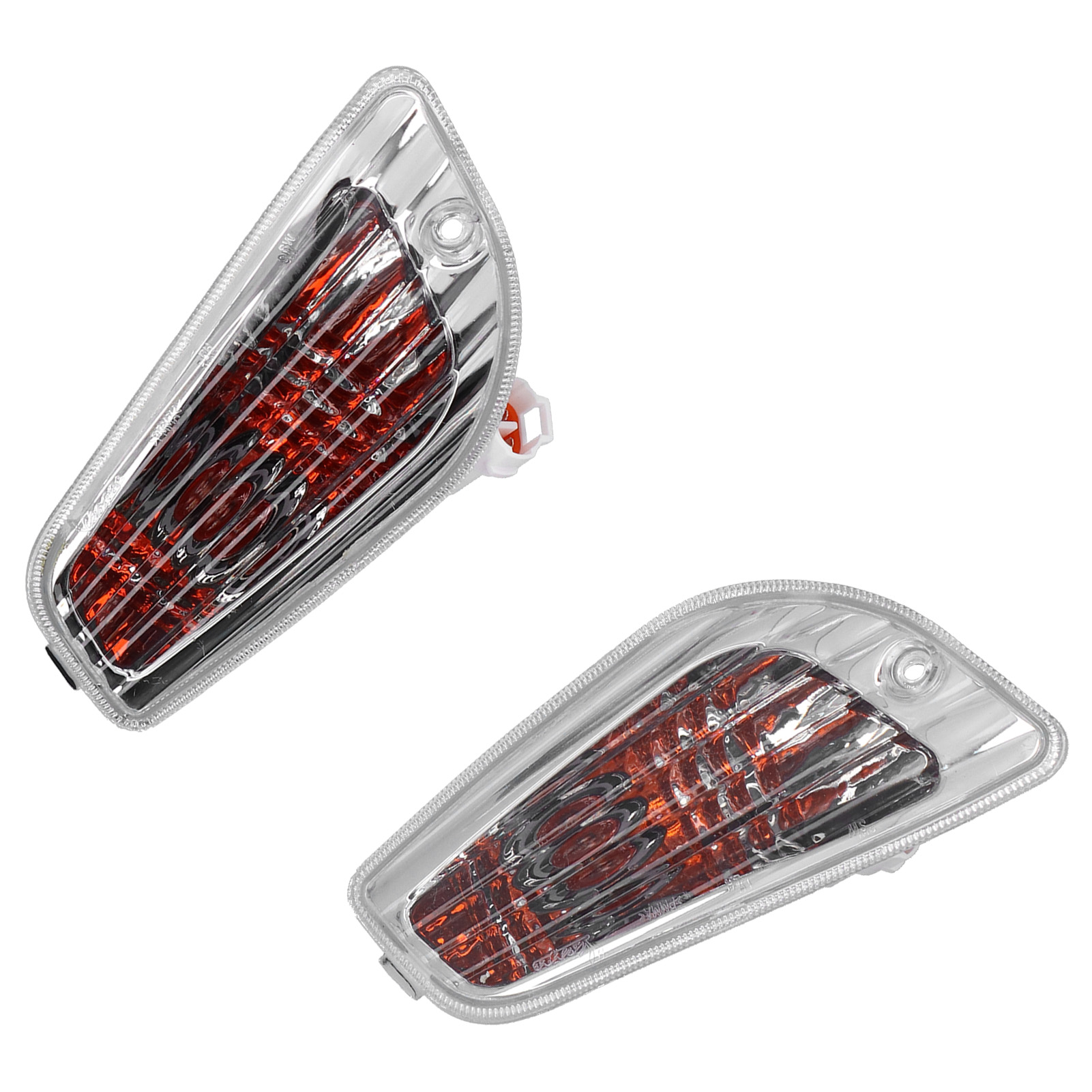 Vordere Blinker Aus Kunststoff 204360f, Kompatibel Mit Piaggio Vespa Lx Lxv S 50 125 150