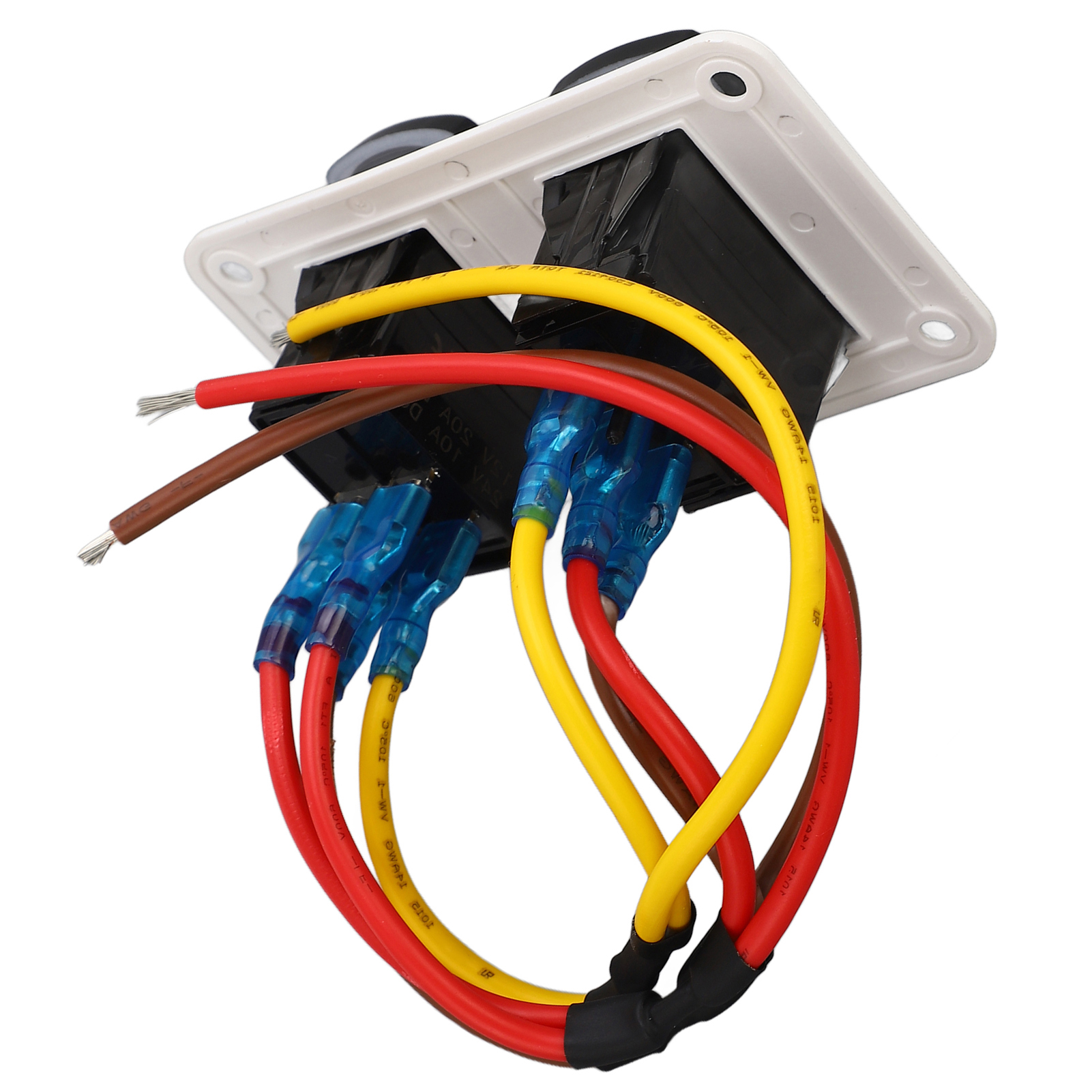 12v/24v Marine-toiletten-bedienfeldschalter, 3-positionen-wippschalter Mit Schneller Reaktionszeit Für Boote, Yachten Und Wohnmobile