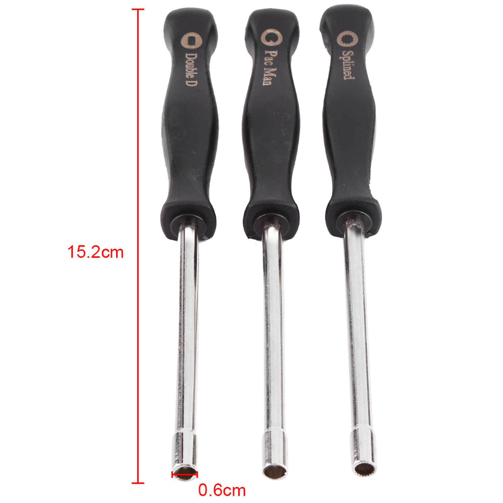 Set Aus 3 Vergaser-einstellschraubendrehern, Vergaser-tuning-werkzeugen, Doppel-d-förmiger Keilwellenspitzen Für Motorrad Und Roller.