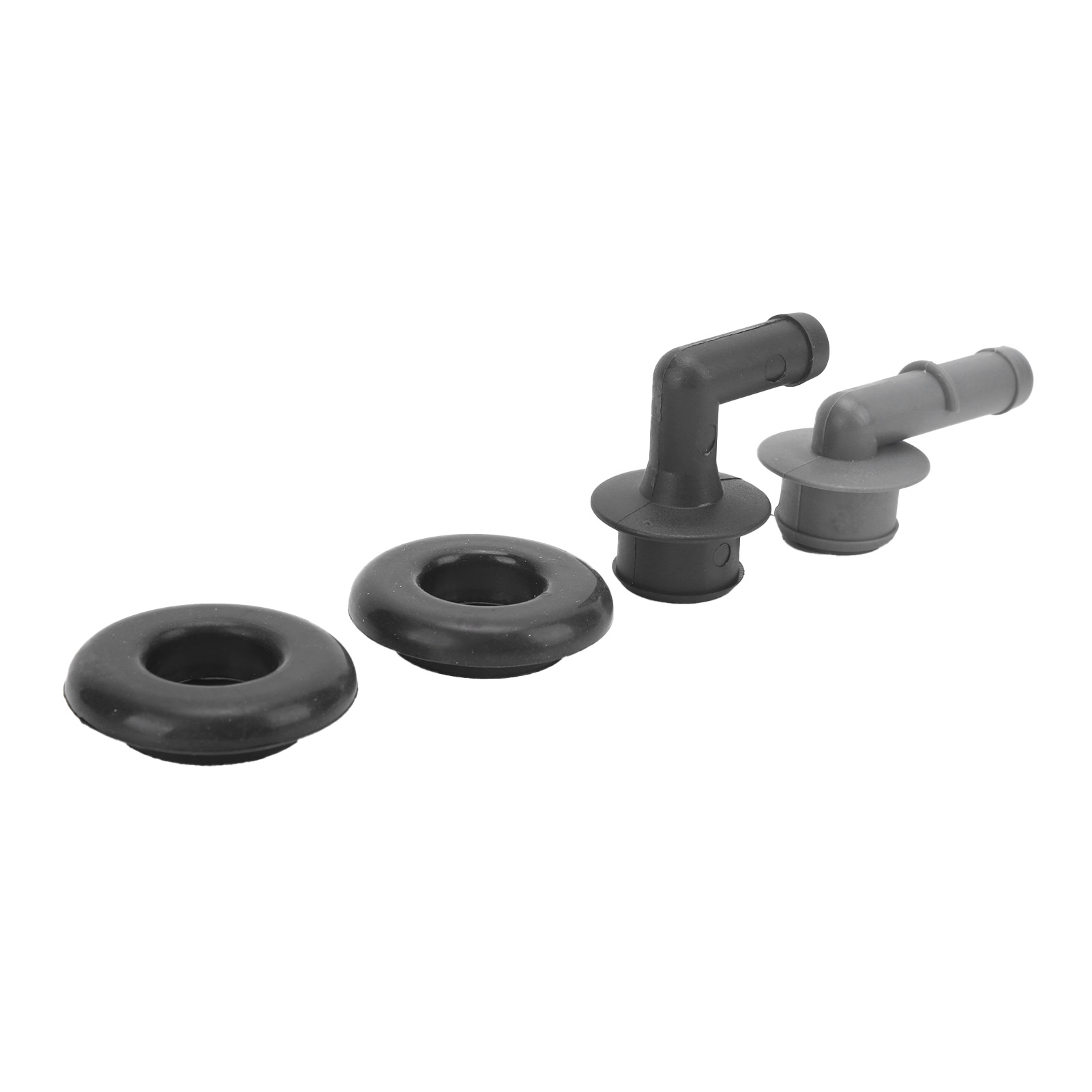 Satz Mit 2 Pcv/ccv-winkelverschraubungen Mit Gummidichtungen 53013360aa Kompatibel Mit Jeep Grand Cherokee Wj 4.0l 2000-2004