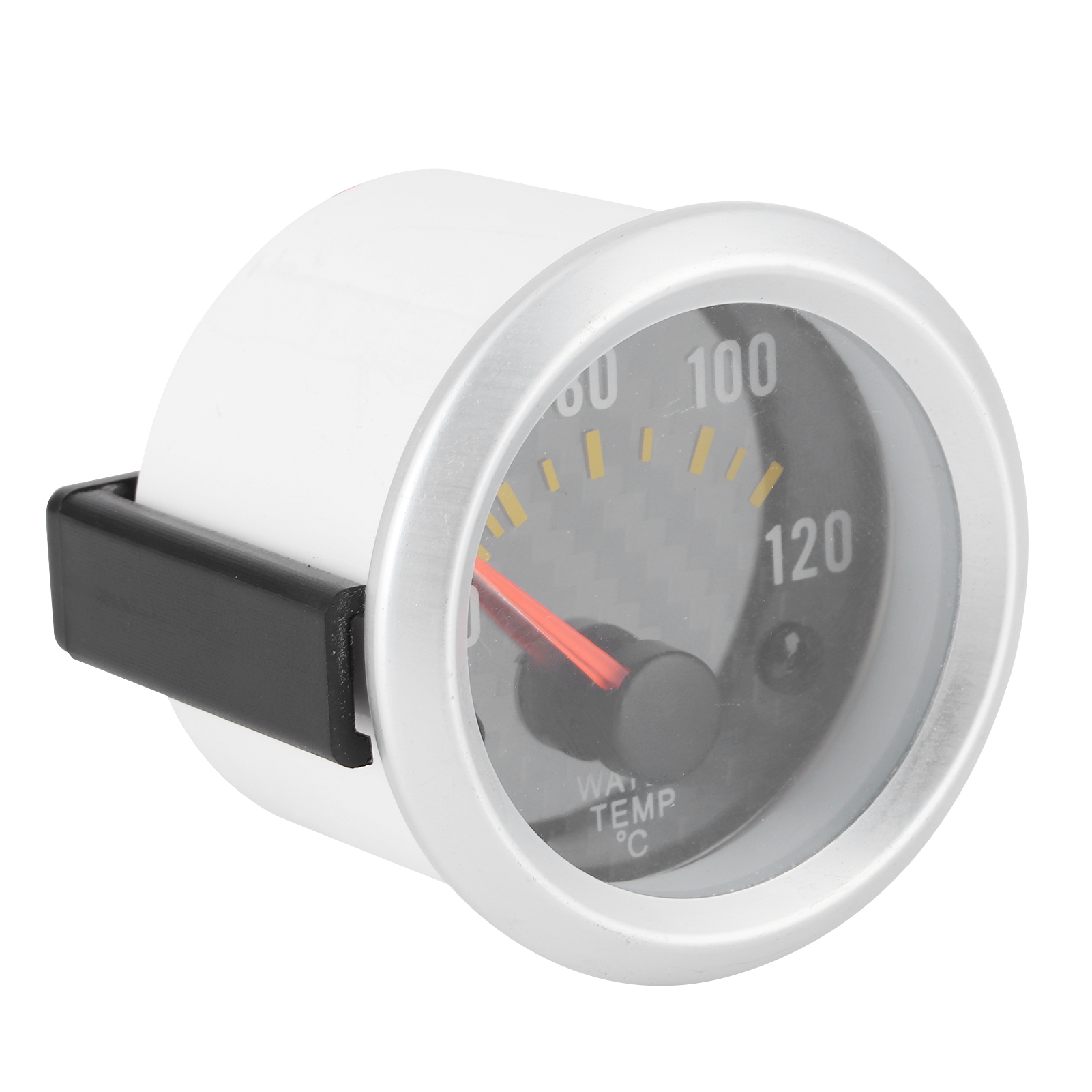 Wassertemperaturanzeige 40-120°c, Carbon-ausführung, 12v, Universell, Oberflächenersatz, 52mm/2 Zoll, Für Armaturenbrett.