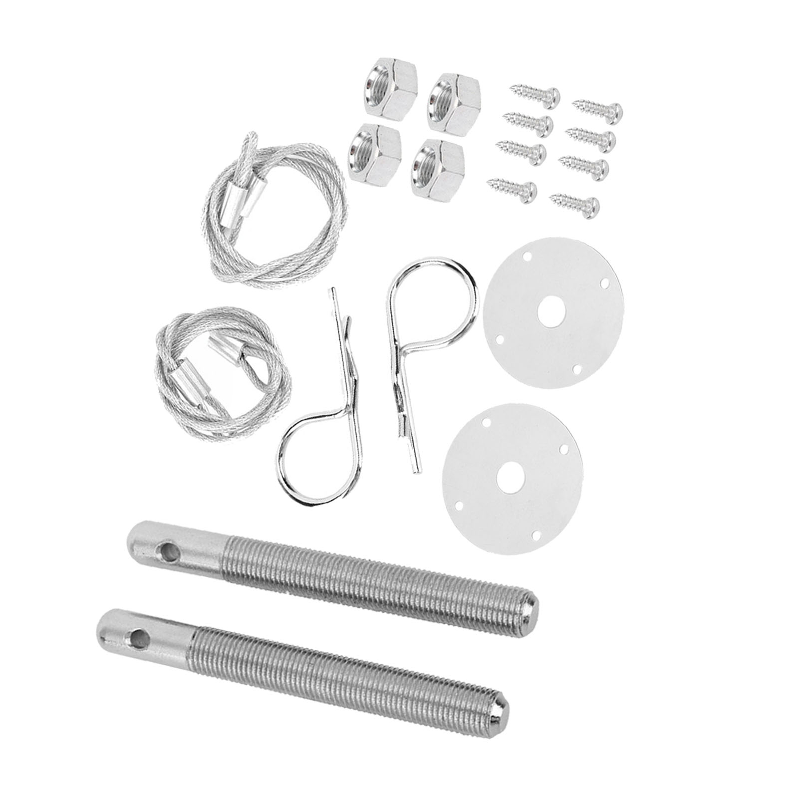 Motorhauben-stiftplatte, Haubenverriegelungsclip-set, Auto-tuning-zubehör