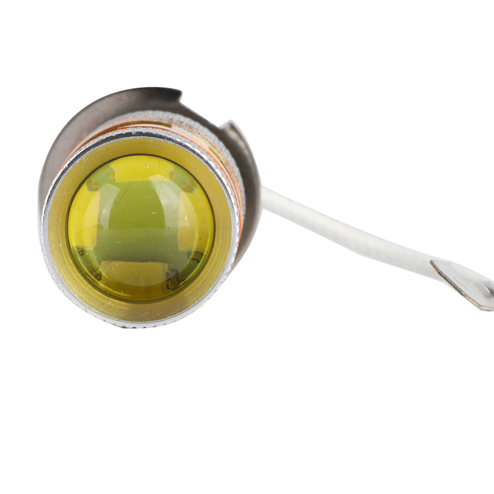 Paar Gelbe H3-led-lampen (12–24 V, 80 W) Mit 16 Smd-leds, Geeignet Für Nebelscheinwerfer Und Hauptscheinwerfer, 2 Stück, Kompatibel Mit 12-v- Und 24-v-systemen