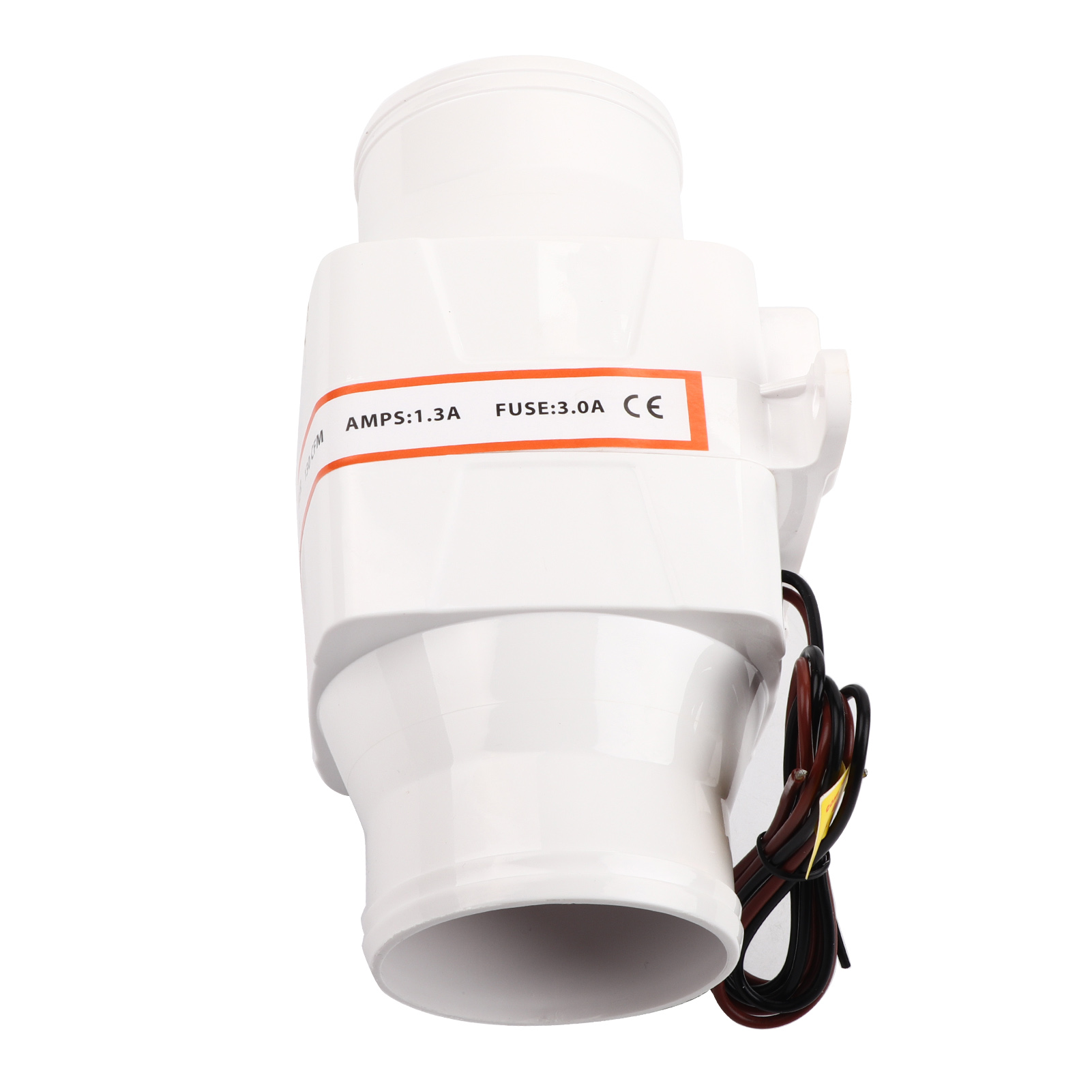 3-zoll-inline-bilgenlüfter, Leiser, Starker Belüftungsventilator Für Yachten, Boote Und Wohnmobile (24 V)