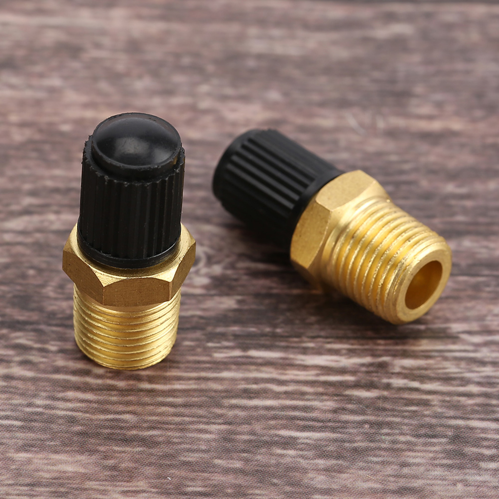 2 Stück 1/4 Zoll Npt Mpt Messing-luftkompressor-tankfüllventil