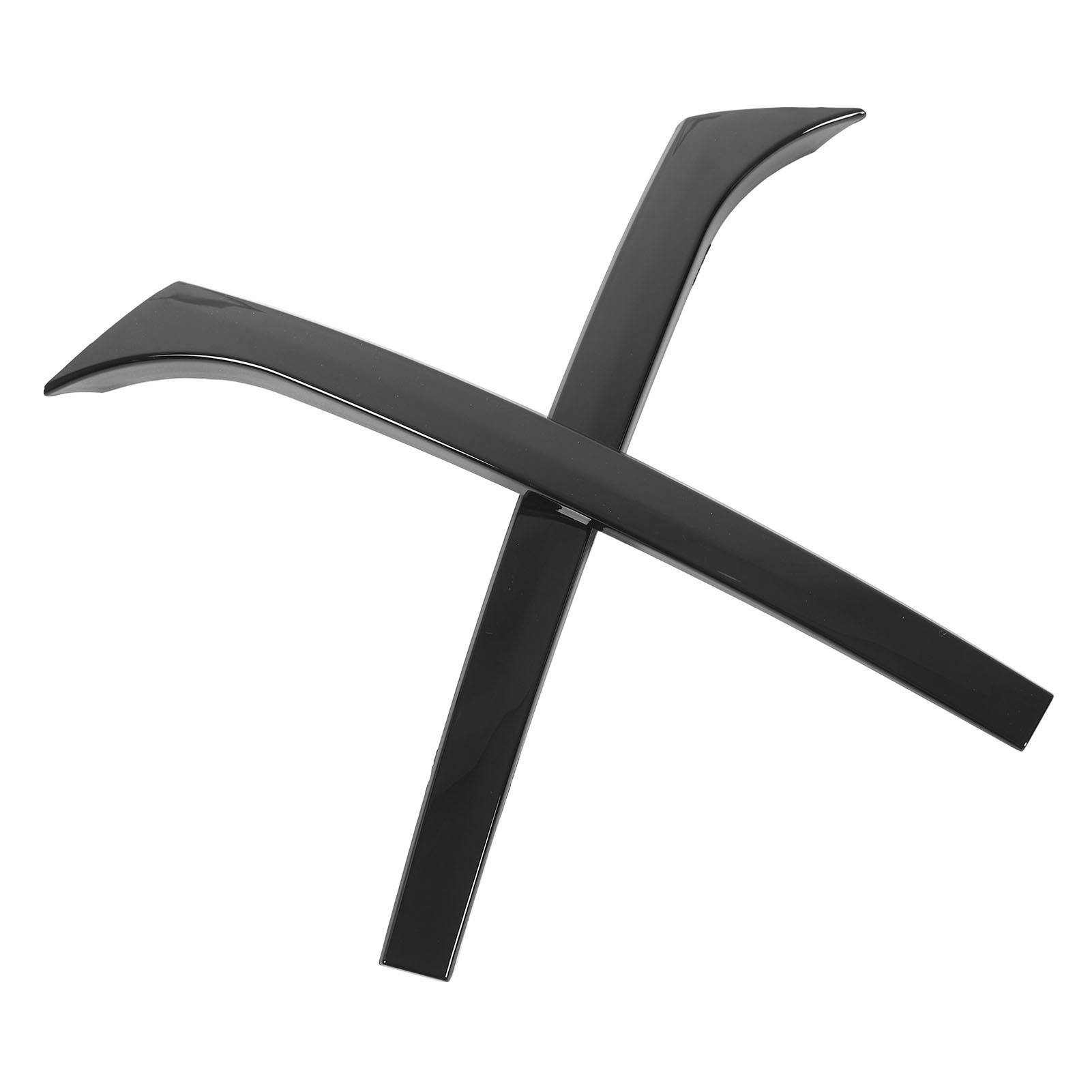 Heckseitenspoiler X2 Für Mercedes C-klasse W204 T-modell (2007–2014), Glänzend Schwarz, Kompatibler Ersatz-fensterspoiler
