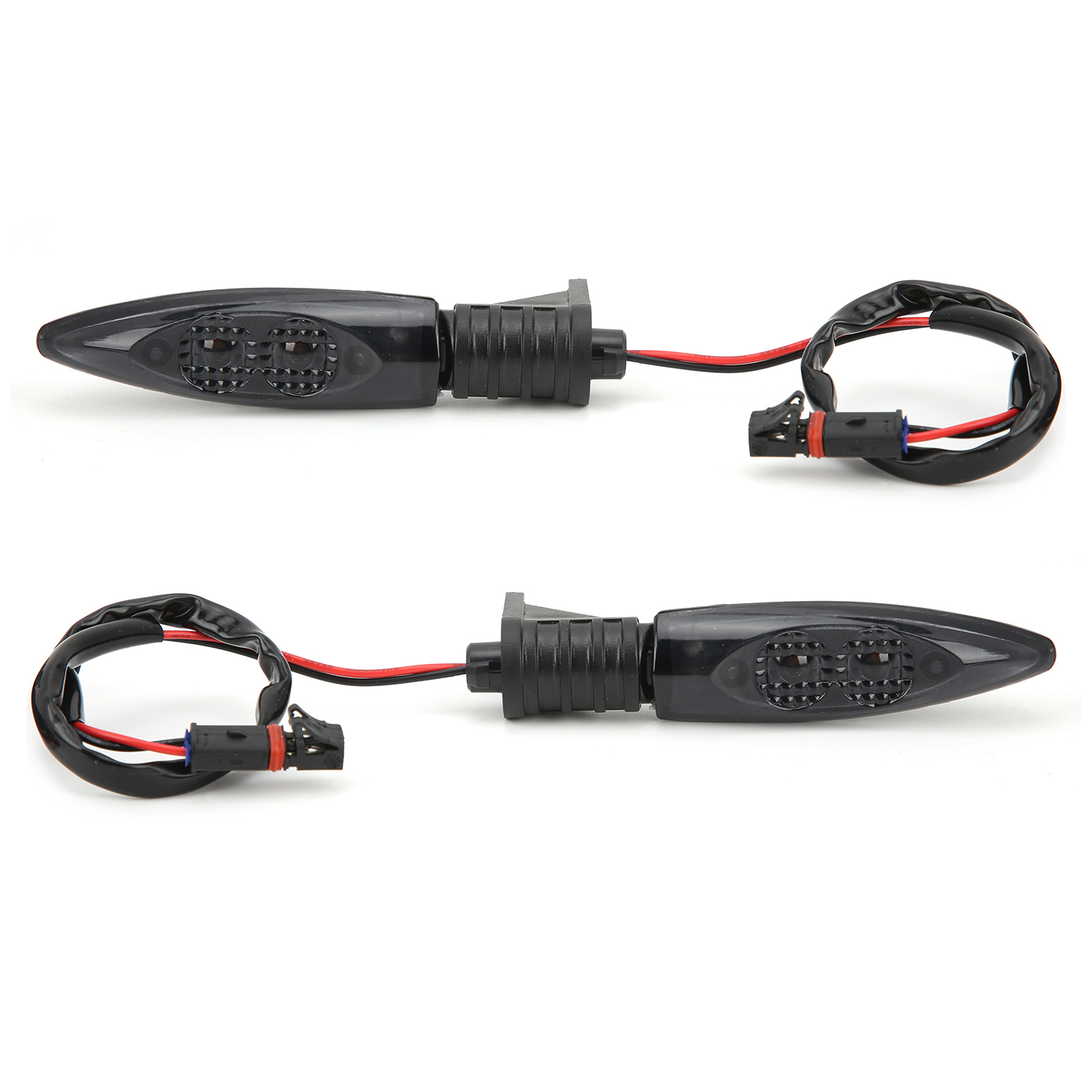 12v Led-blinker Vorne Für S1000rr, R1200gs, F800gs, Schwarze Gläser, Motorradblinker, Direkter Ersatz, 2er-pack