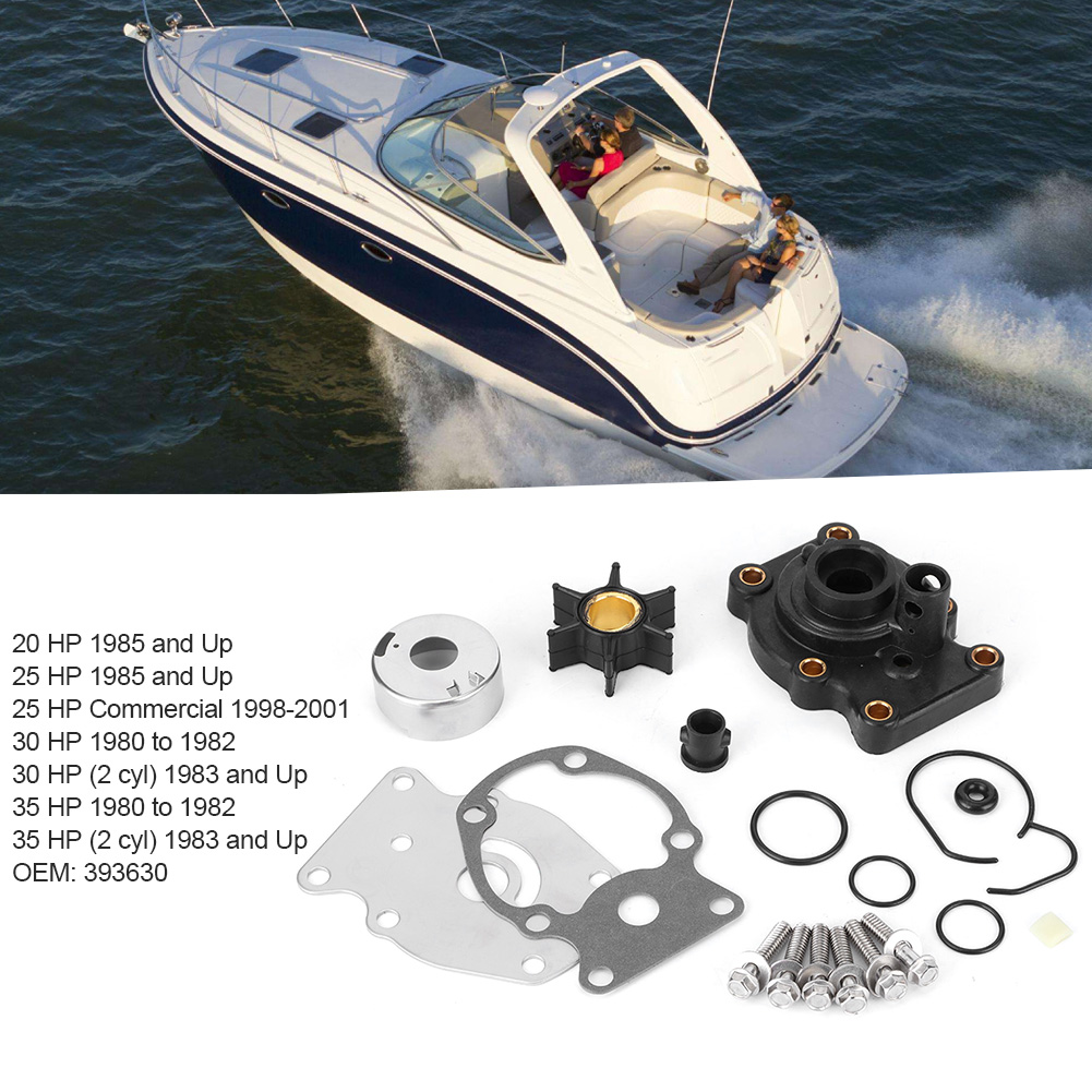 Wasserpumpen-impeller-reparatursatz Passend Für Johnson Evinrude Omc Außenbordmotor 393630