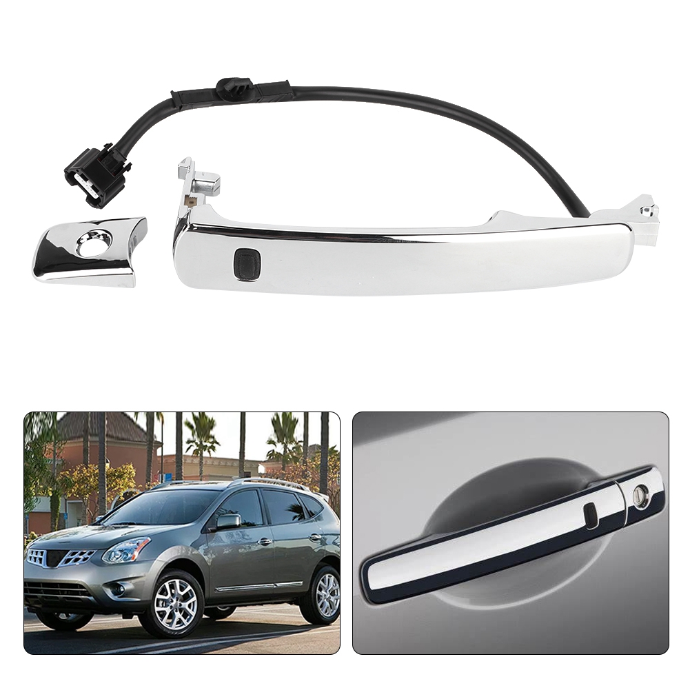 Türgriff Vorne Außen, Fahrerseite, Set Kompatibel Mit Nissan Murano Rogue, Teilenummer 80645-ca000, 80640-cz31b, Ersatzteil