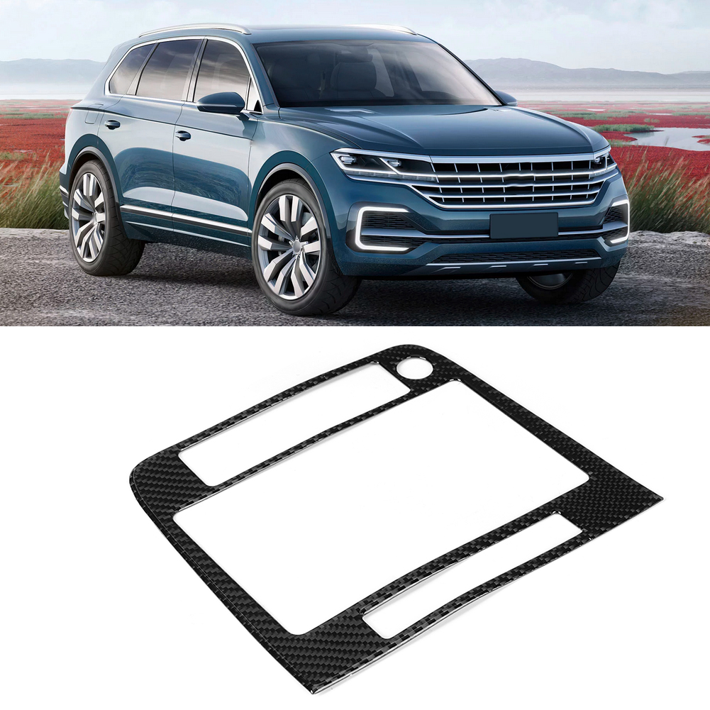 Abdeckung Für Gps-navigationssystem Aus Kohlefaser Für Linkslenker, Passend Für Vw Touareg 2011-2015