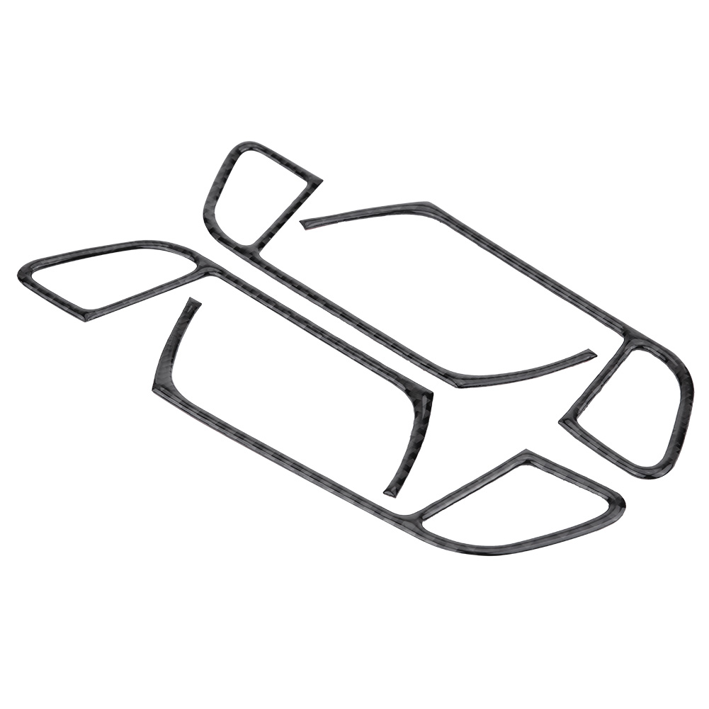 4 Türgriffrahmen-zierleisten Aus Kohlefaser Für Audi A4 B8 (2009–2016), 4-teiliges Set