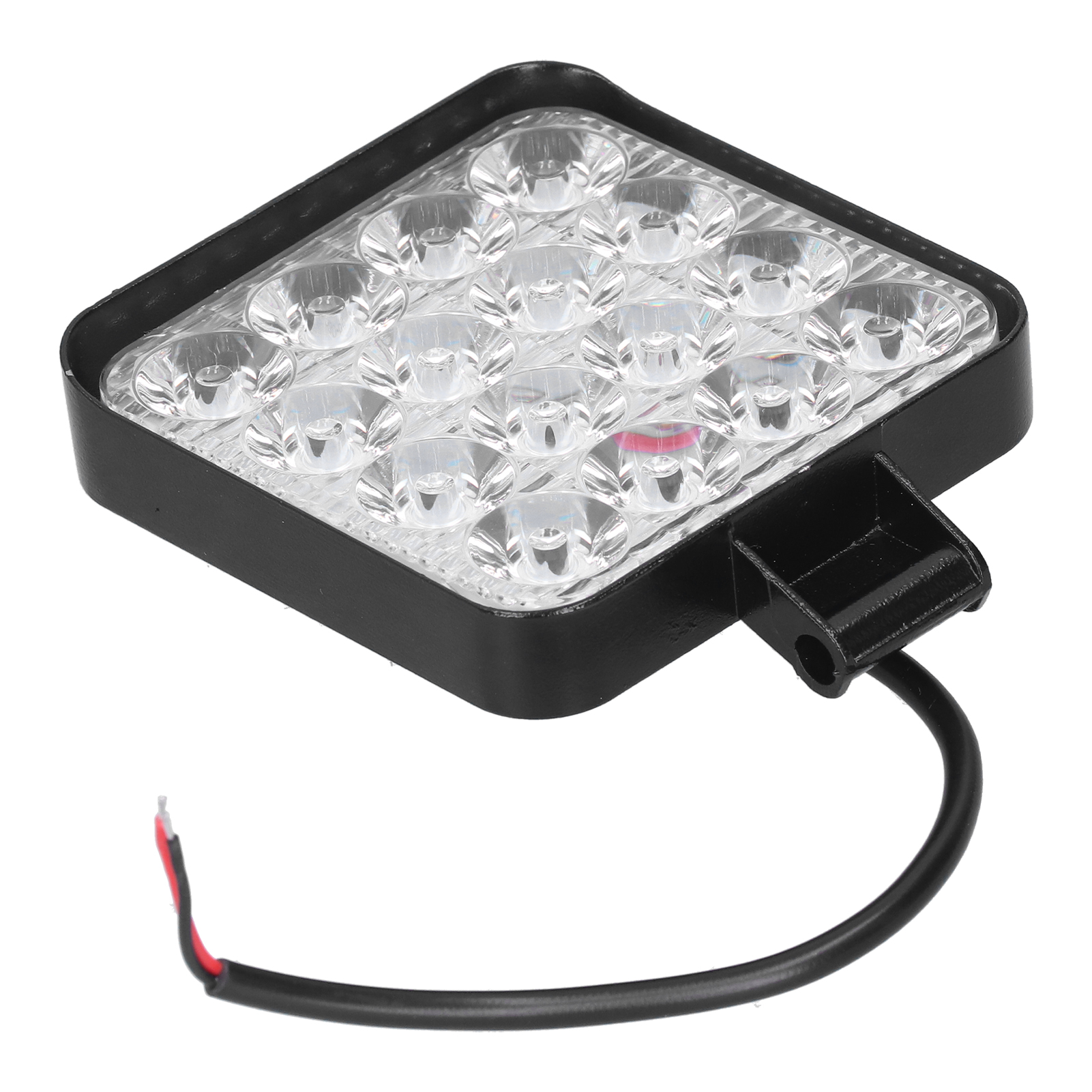 48w 2000lm 6000k Kaltweiße Led-arbeitsleuchte, Universeller Quadratischer Fluter, Ip68 Wasserdicht