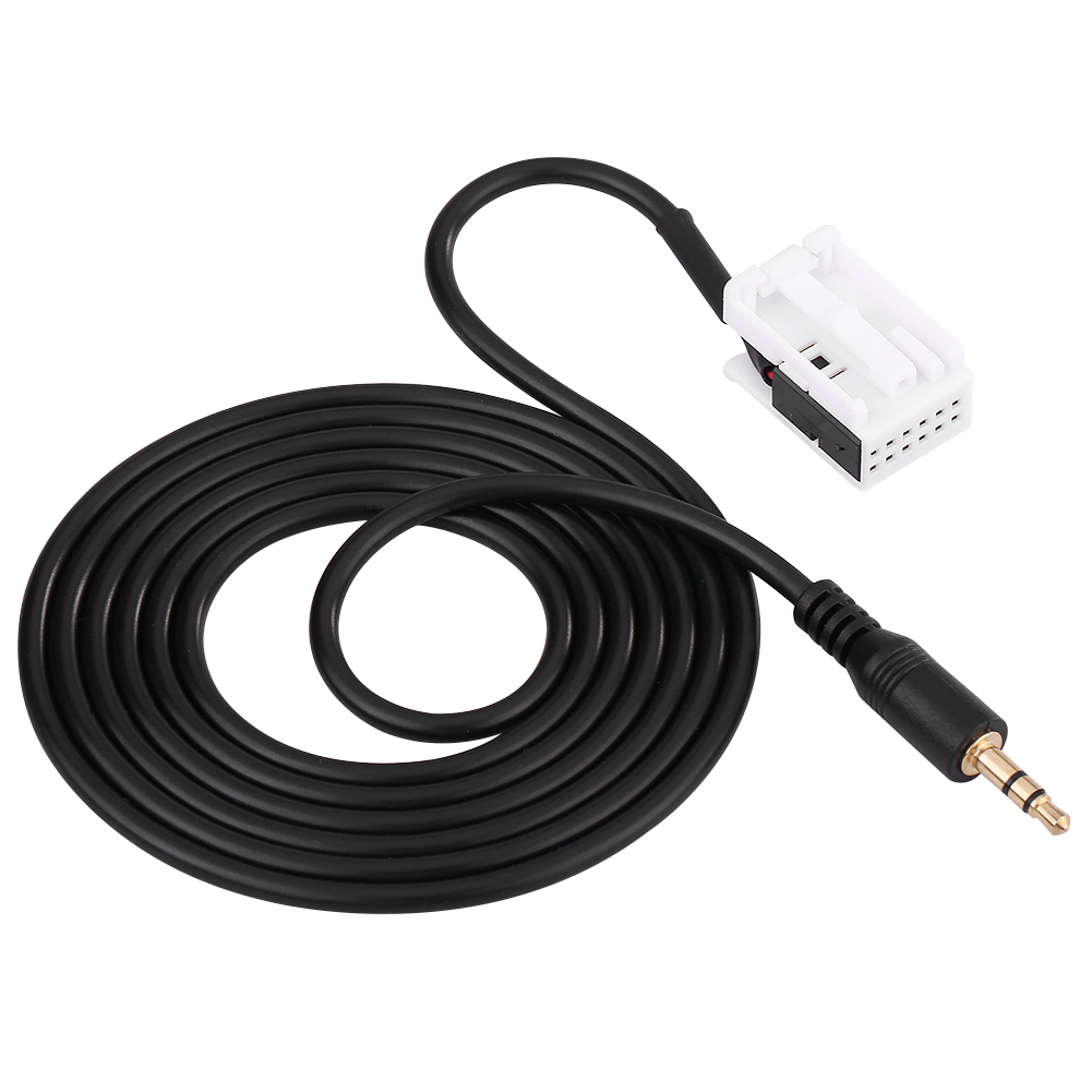 3,5-mm-aux-audio-adapterkabel (stecker) Für Mercedes-benz C-klasse W203, Auto-audioeingang, Klinkenstecker, Autozubehör