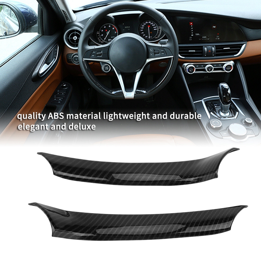 Lederlenkradbezug Für Alfa Romeo Stelvio/giulia, Autozubehör, Individueller Lenkradbezug, Dekorationsset