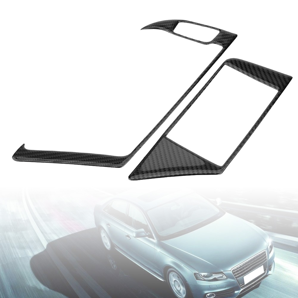 Innenraum-navigationspanel Aus Kohlefaser Für Audi B8 A4 A5 S4 S5, Zierblende, Kohlefaser, 1-teilig