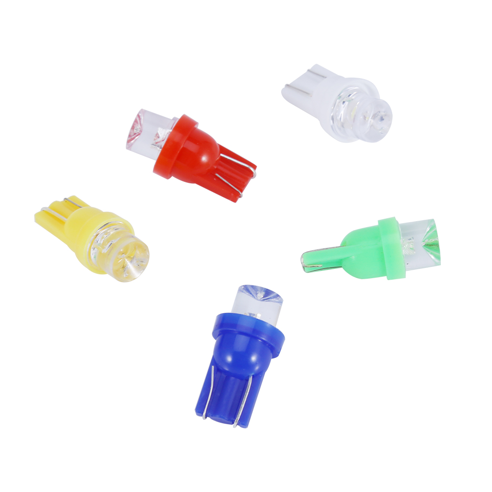 Packung Mit 100 T10 158 194 168 W5w Mehrfarbigen Led-lampen Für Autos, Weiß, Blau, Rot, Gelb, Grün