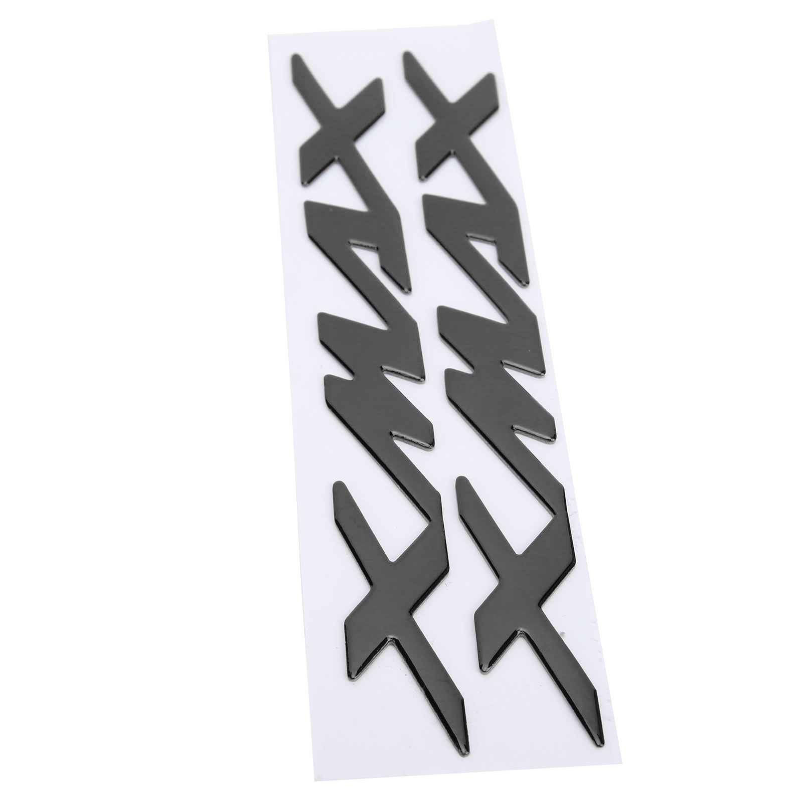 Set Mit 2 3d-motorrademblem-aufklebern Für Xmax 125 250 400, Strapazierfähige Schwarze Klebeaufkleber, Zubehör Zur Individuellen Gestaltung Des Exterieurs.
