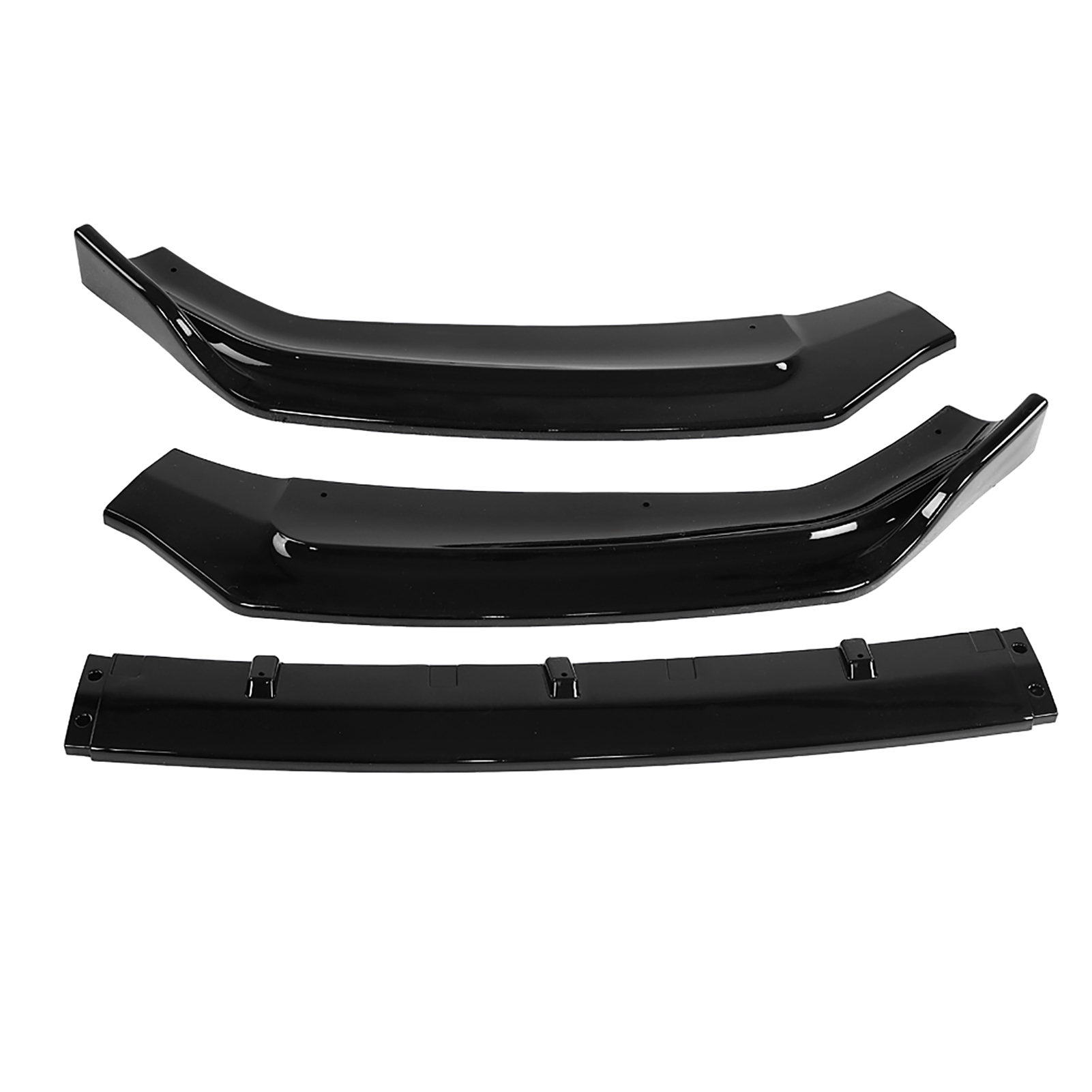Frontstoßstangen-spoiler Mit Entenlippen-design Für Audi A5 B9 (2017–2018), Glänzend Schwarz, Aerodynamik-deflektor-kit