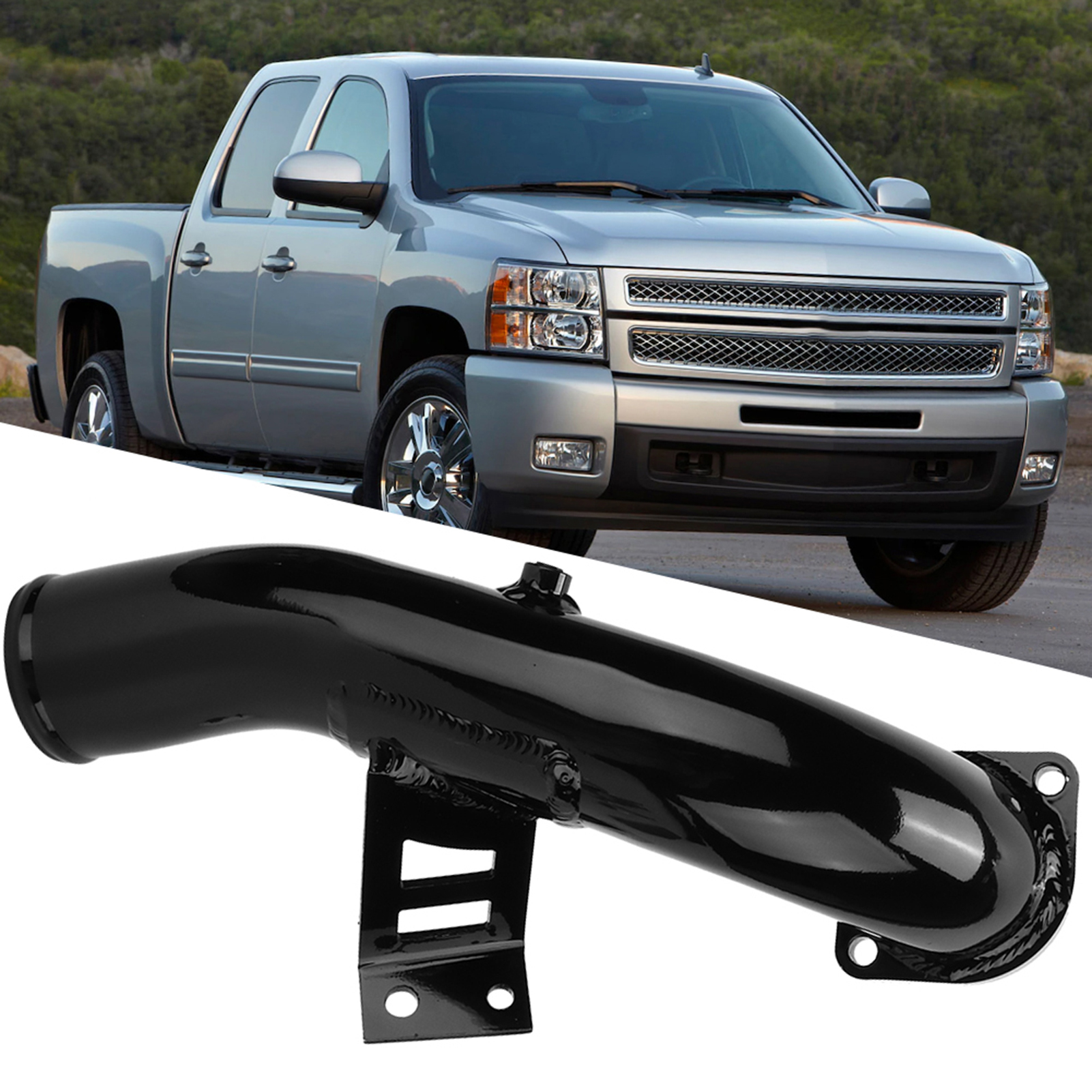 Egr-deaktivierungssatz & Hochleistungs-luftkühler-ansaugsystem Passend Für Chevy Silverado (mai) 2004-2005