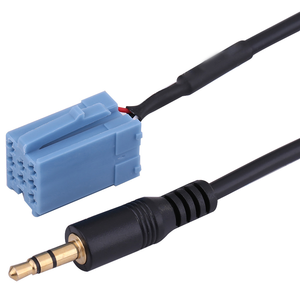 3,5-mm-aux-audioadapterkabel Für Vw Golf, Passat B5, Bora, Skoda Und Blaupunkt Autoradios – Klinkenstecker Für Autoradios