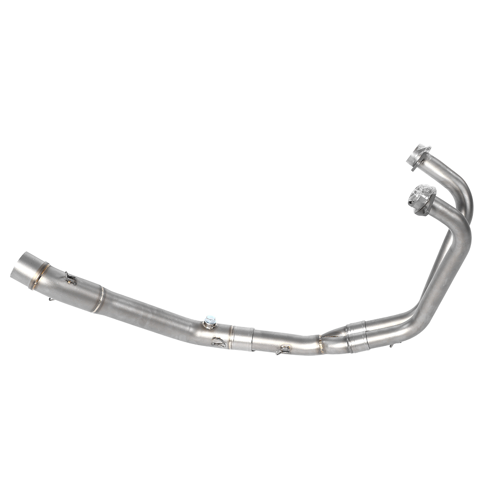 Komplettes Motorradauspuffsystem, Vorderes Verbindungsrohr Für Yamaha Yzf-r25/yzf-r3 2015–2018, Hochleistungs-edelstahlkrümmer