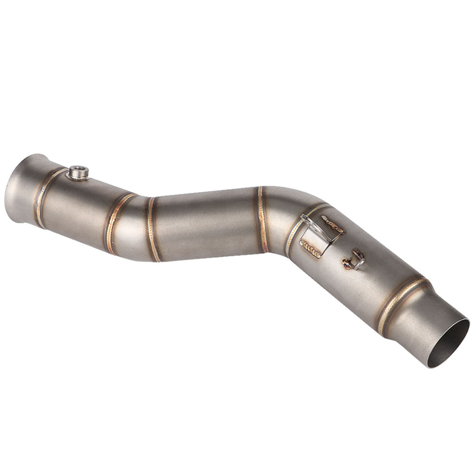 Seitlicher Auspuff Mit Mittelgelenk Für Yamaha R1 2009-2014, Modifiziertes Edelstahlrohr, Performance-motorradzubehör