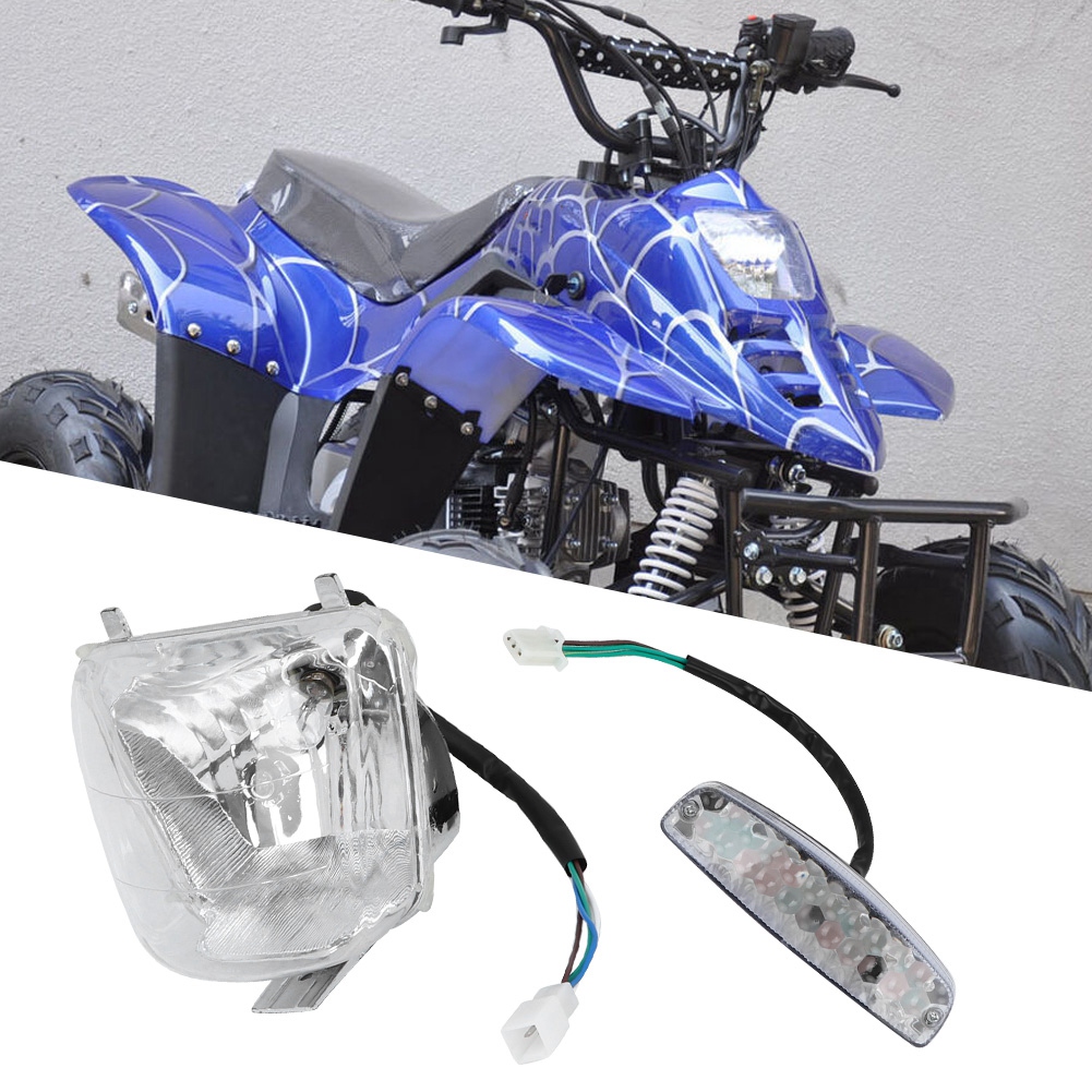 12-v-rücklicht Im Dinosaurier-stil Für 50-ccm-, 70-ccm- Und 110-ccm-quads, Offroad-motorrad-blinker, Led-blinker, Montagesatz