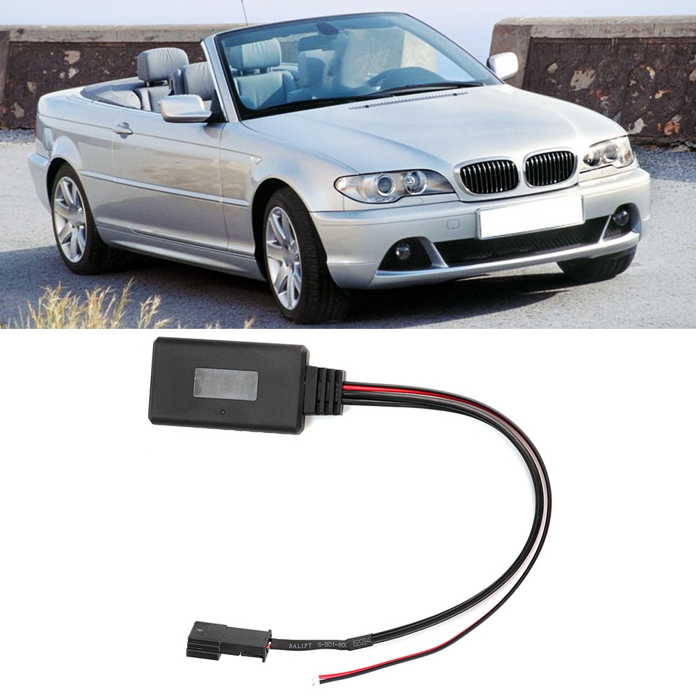 Fahrzeugmontiertes Audiomodul Aux-eingangsmodul Kompatibel Mit Bluetooth Passend Für E39 E46 E38 E53