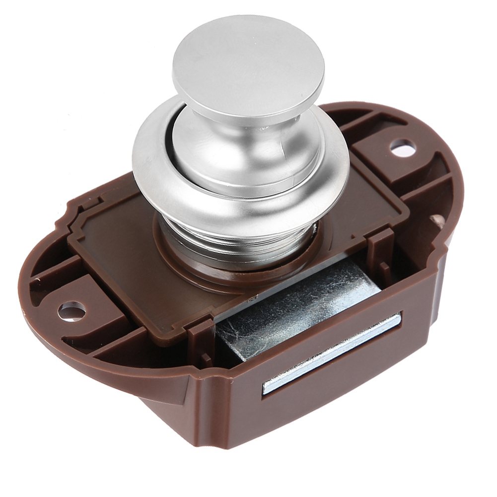 Druckknopfverschluss Für Bootsschrankschubladen, Zinklegierung, Schlüssellos, Stärke 14–16 Mm