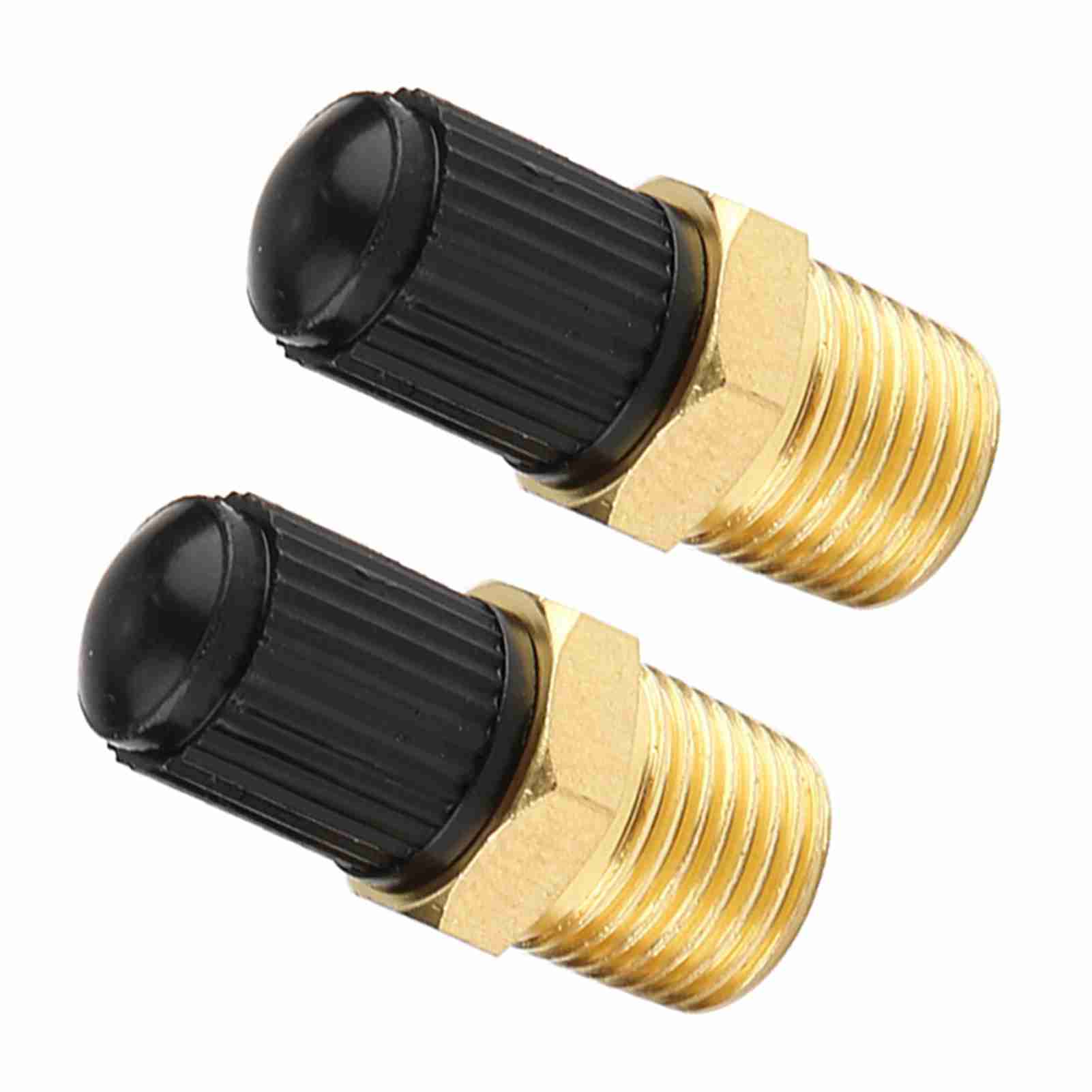 2 Stück Messing-luftkompressor-tankfüllventil 1/8" Npt Mpt, Lufteinlassventil Für Pneumatik