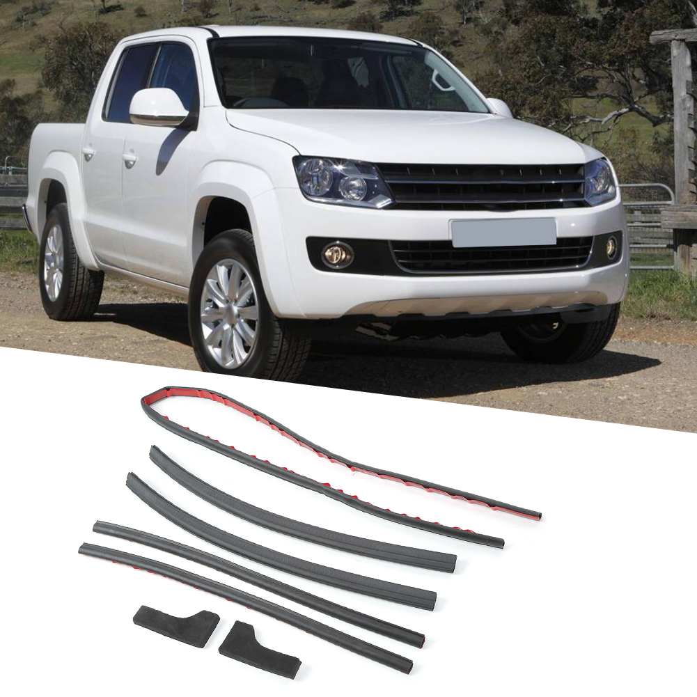 7-teiliges Heckklappendichtungsset, Passend Für Volkswagen Amarok 2010 - 2018
