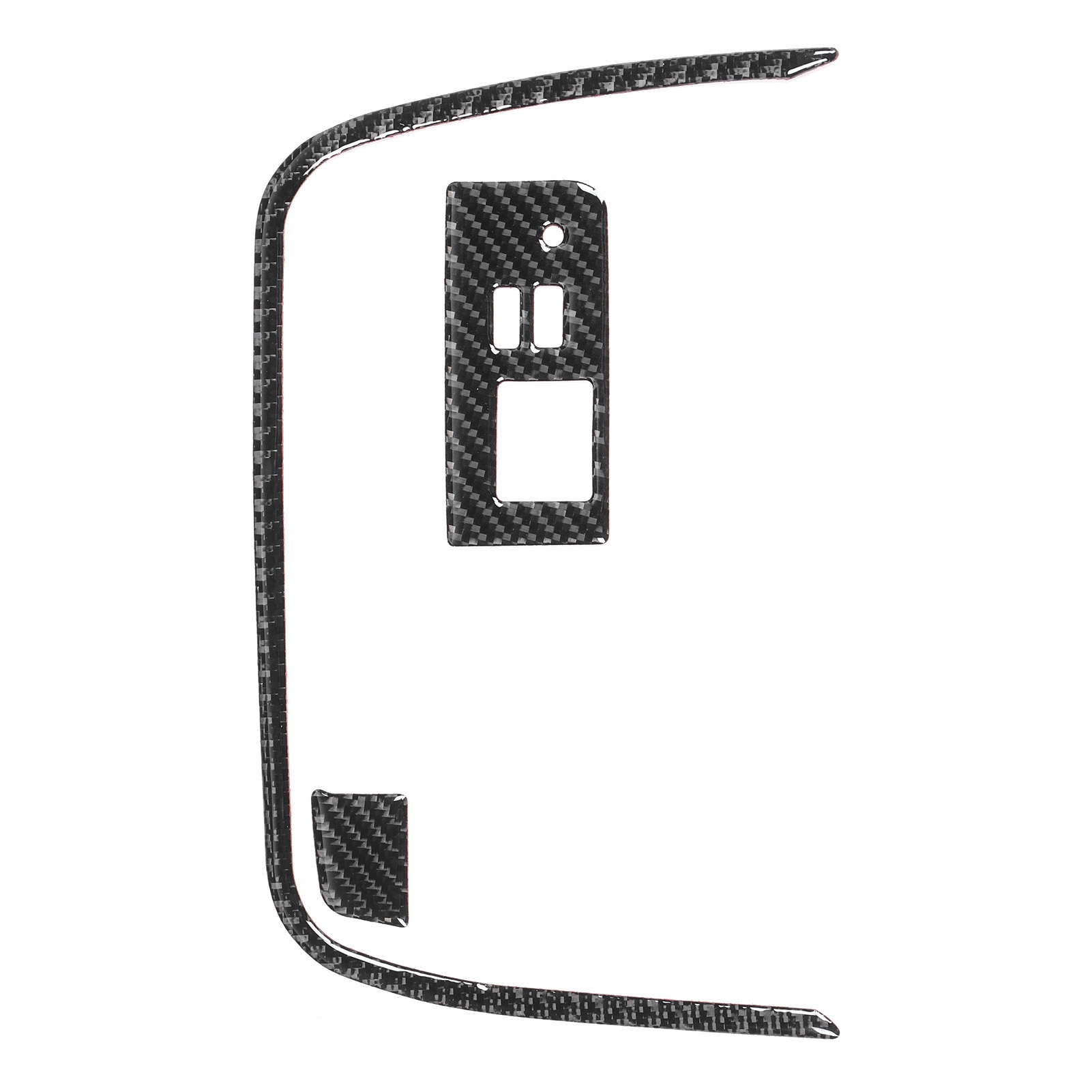 3-teiliges Set Mittelkonsolen-aufbewahrungsbox-rahmenpanel-ladegerät-carbon-abdeckung, Kompatibel Mit Mazda Mx-5/roadster Nd 2016-2020