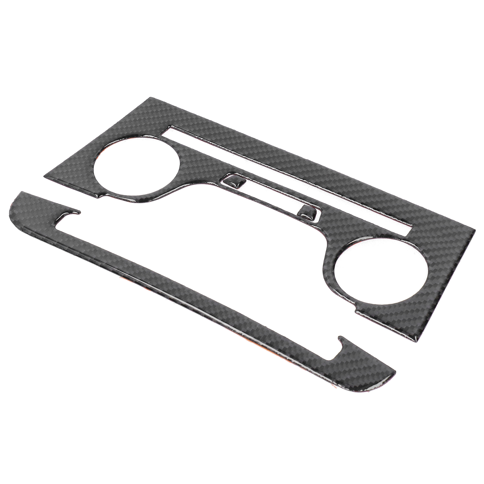 4-teiliges Set Zierleisten Für Die Klimaanlage, Cd-panel-rahmen, Carbonfaser-dekor, Passend Für Dodge Charger 2011-2014