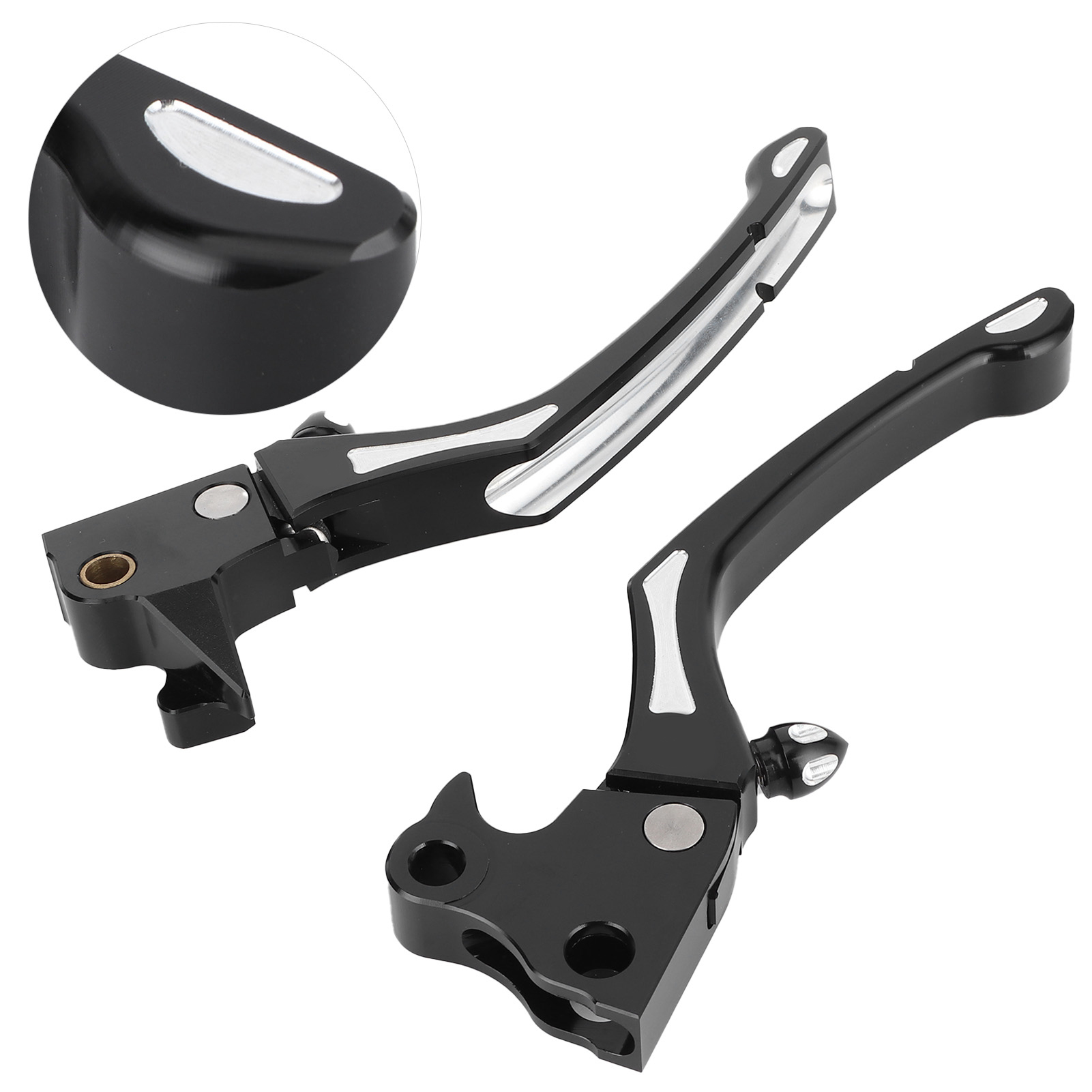 Verstellbarer Motorradbrems- Und Kupplungshebel, 2 Stück, Ersatzteil Kompatibel Mit Xl 2004-2013