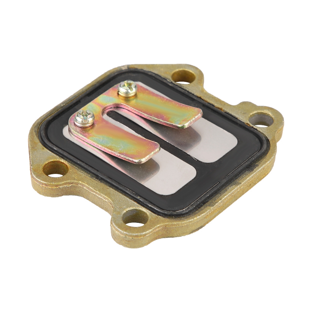 Einlassmembranventil Aus Kohlenstoff Für Yamaha Pw50 1981-2009, Langlebiger Ersatzteilsatz, Robustes Motorteil, Kompatibel Mit 50ccm, Hochleistungsmembranventil.