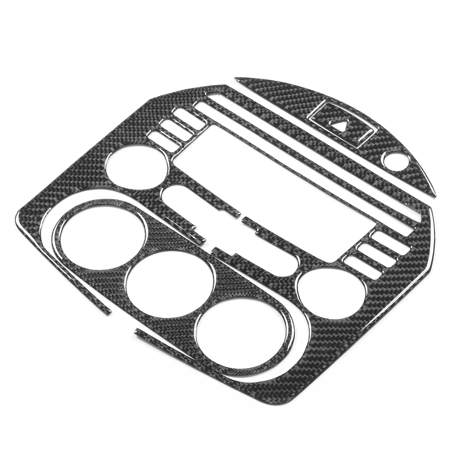 4 Mittelkonsolen-zierleisten Aus Kohlefaser, Armaturenbrett-dekor-set, Kompatibel Mit Mazda Mx-5 / Roadster Nca