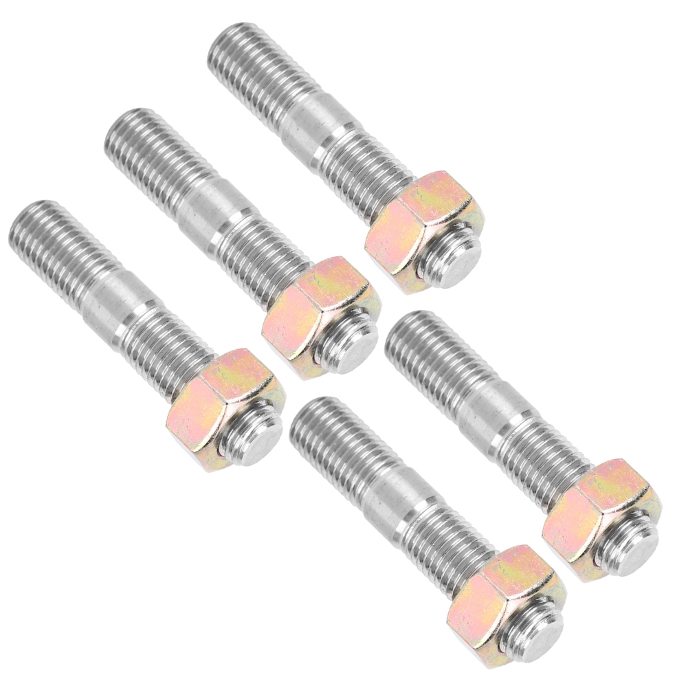 M10x1,25 50-mm-turbobolzen-set, Kompatibel Mit Mitsubishi Dsm 1g, Evo1-10, Verstärkte Motorlagerung, Komplettset