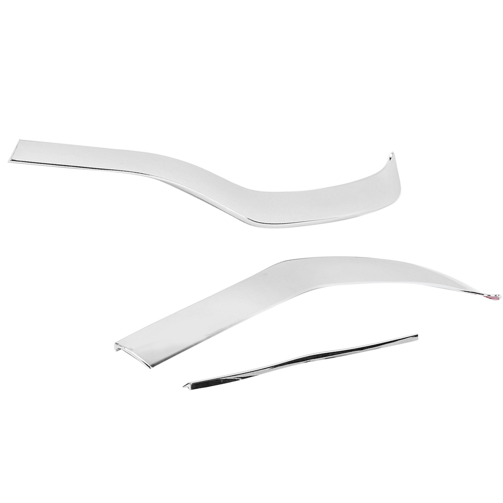 3x Verchromte Abs-frontstoßstangenabdeckung Für Mercedes E-klasse W213 (2016–2019) – Autozubehör