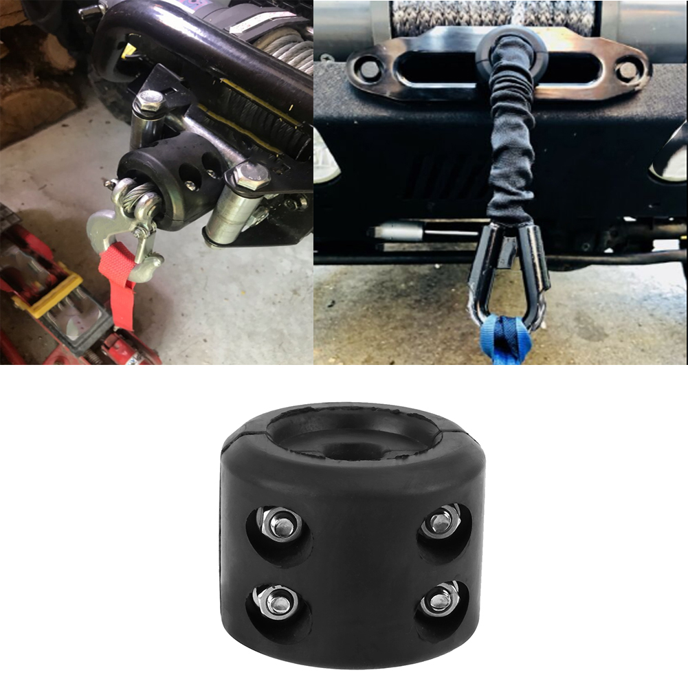 Seilwinden-split-seilhaken-stopper-gummipuffer-set Für Atv/utv