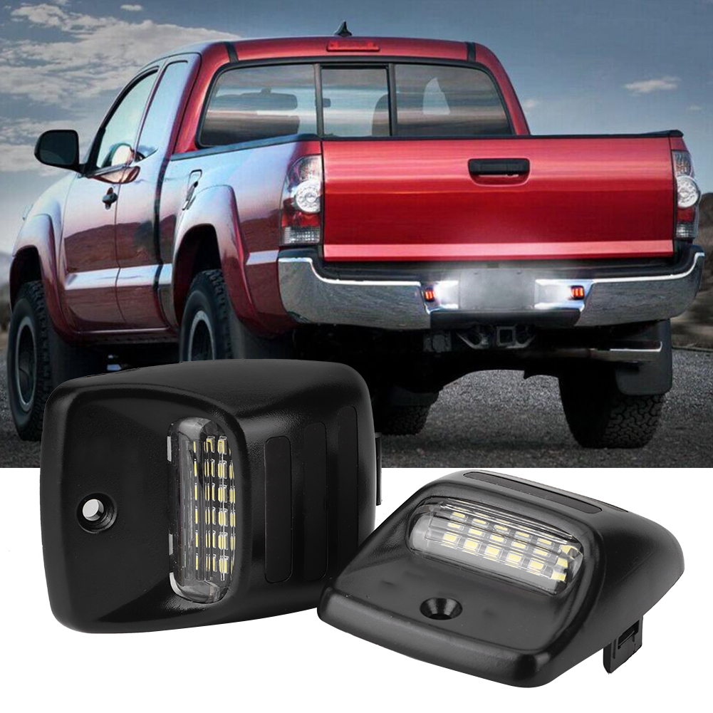 18-flammige Led-kennzeichenbeleuchtung Für Toyota Tacoma (2005–2015), Paar, 12 V, Weißes Licht, Wasserdicht, Einfacher Austausch