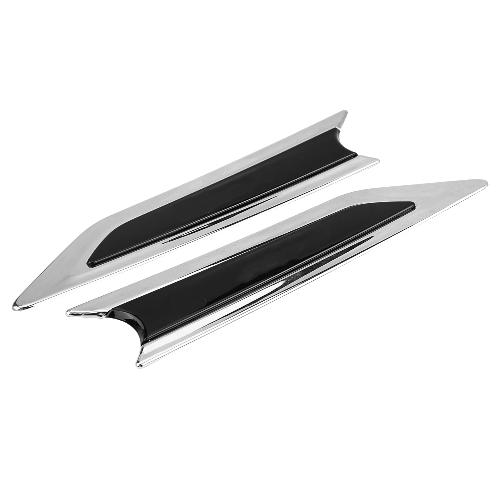 2-teilige Seitenemblem-zierleiste Für Honda Cr-v 2017, Schwarze Emblemabdeckung