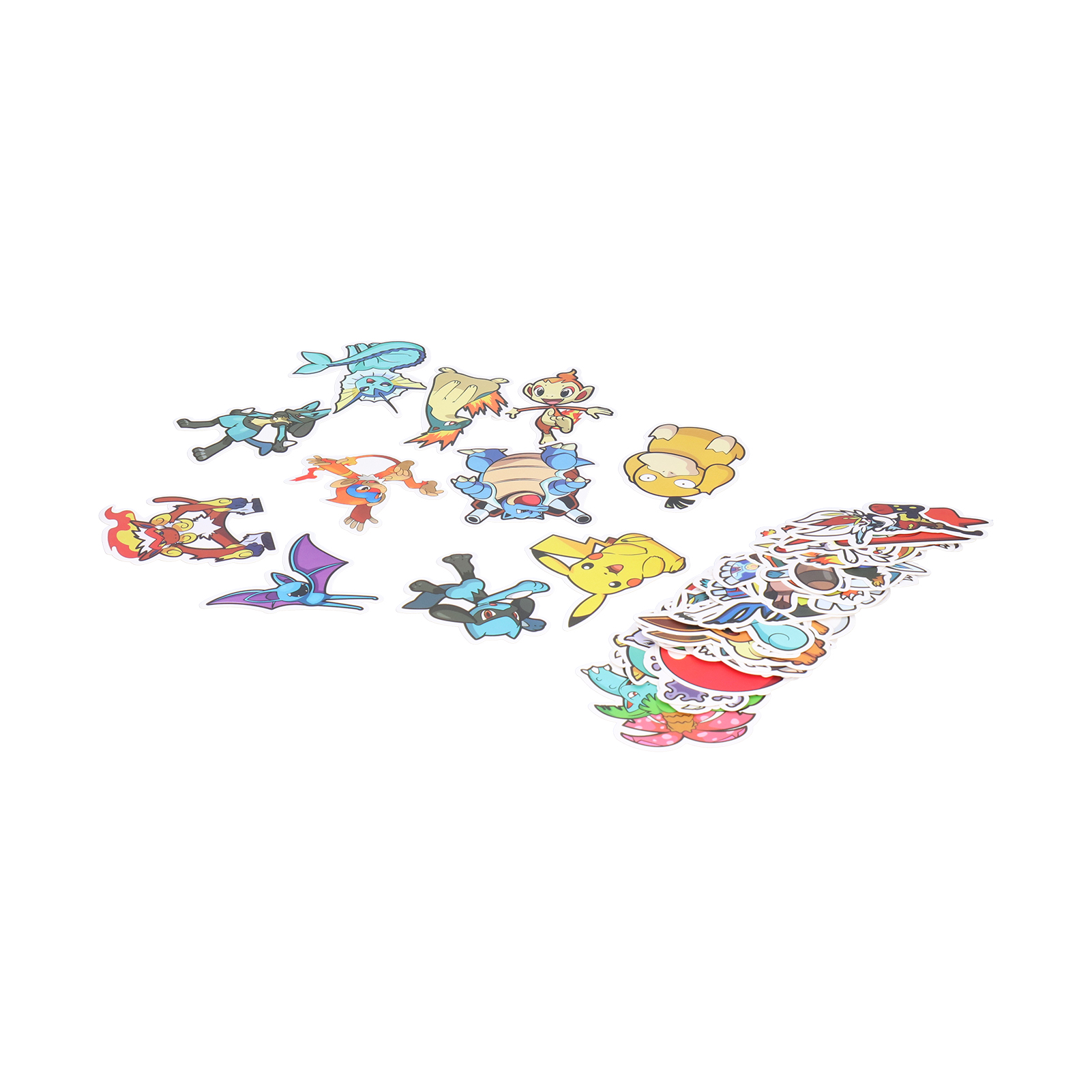 Set Mit 50 Cartoon-aufklebern In Verschiedenen Farben, Universell Einsetzbar Für Autos, Notizbücher, Rucksäcke, Roller Und Koffer