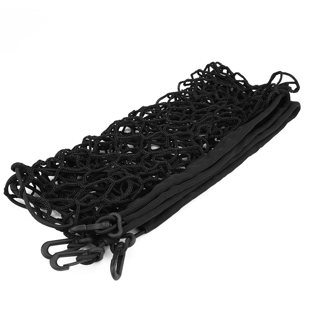 100 X 100 Cm Elastisches Kofferraumnetz, Universeller Gepäckorganizer, Netz-gepäcknetz, Praktische Aufbewahrung Für Den Kofferraum
