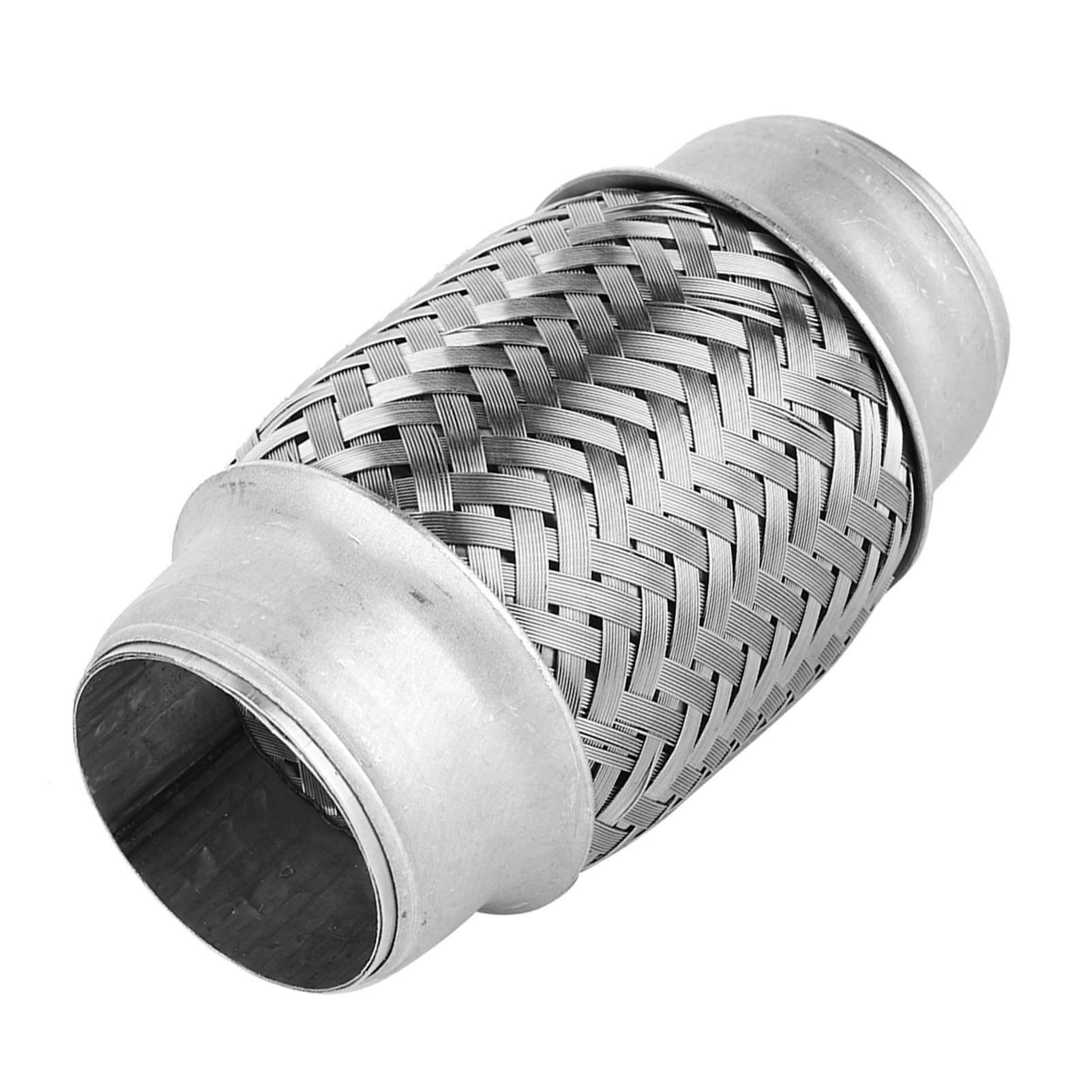 Langlebiger, Doppelt Geflochtener Edelstahl-flexschlauch Für Auspuffadapter, 1,5" X 4" Anschluss, Hochleistungsschlauch, Für Den Einsatz Im Automobilbereich, Professionelles Ersatzteil