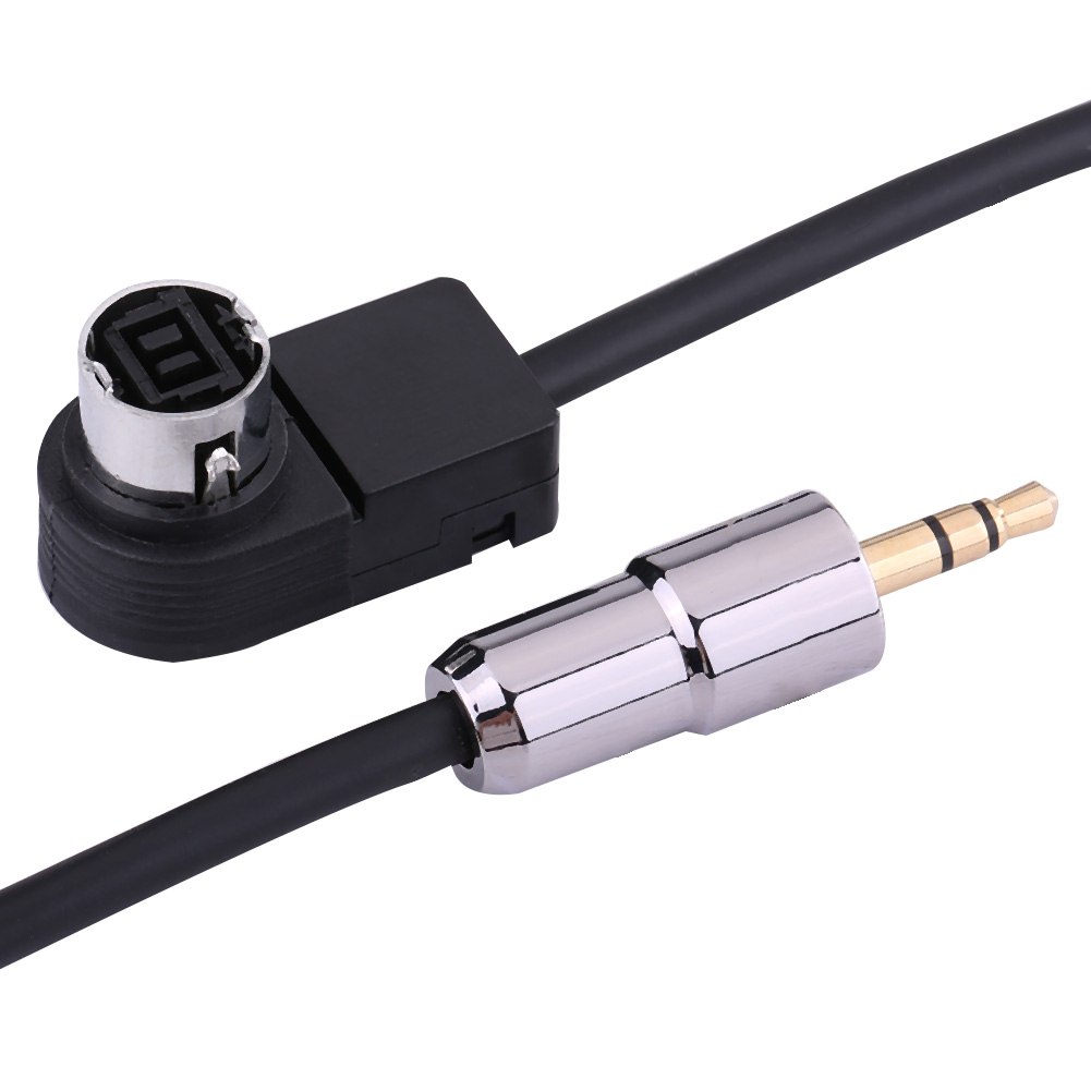 1,5 M Aux-audiokabel Kfz-eingangsadapter Kca-121b Kompatibel Mit Cd-playern 9855, 105, 177, 9887