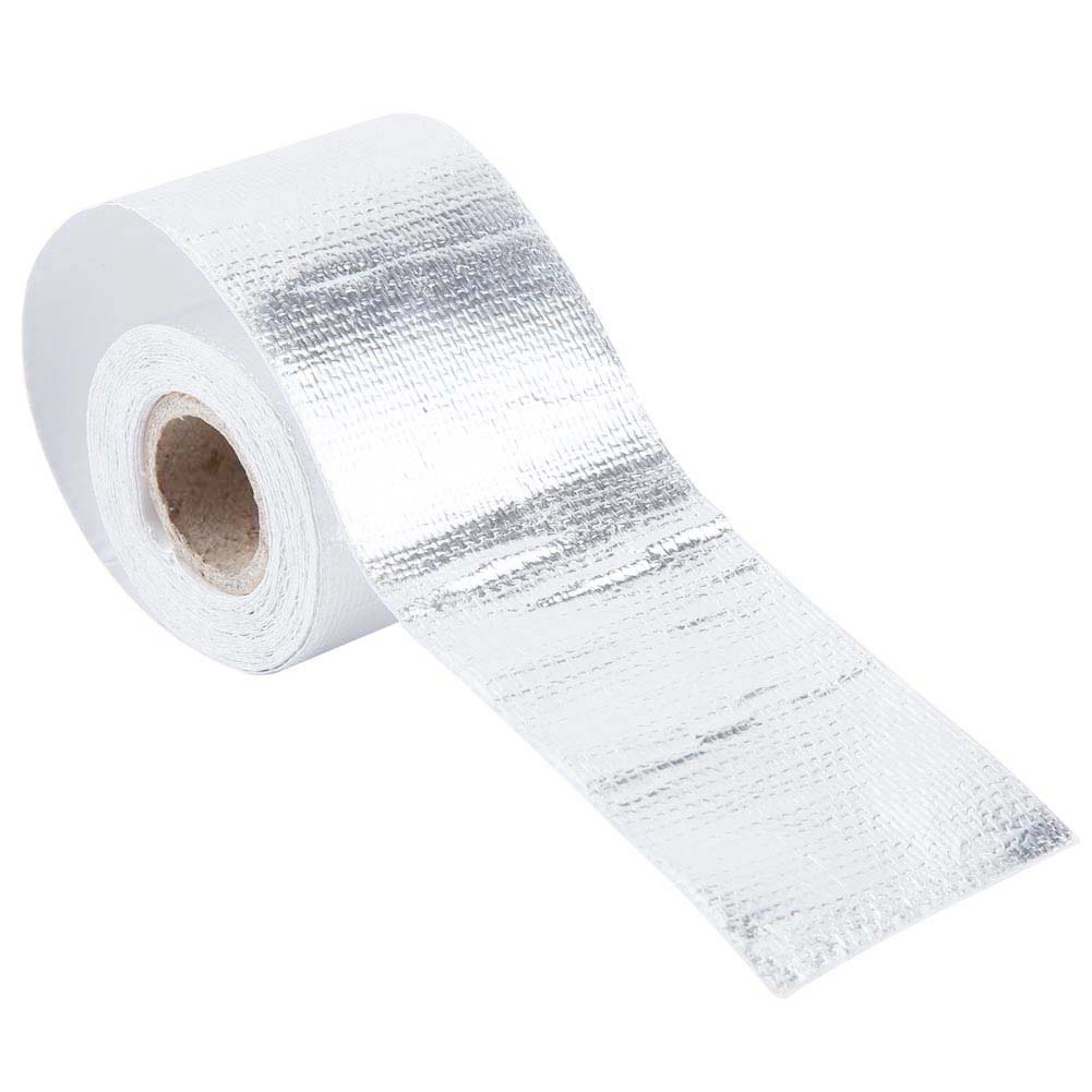 M X 5 Cm Aluminiumklebeband, Wärmeisolierende Reflexionsfolie Für Autos, Hitzeschutz, Strapazierfähiger Silberstreifen, Hochleistungsfähiger Selbstkleber