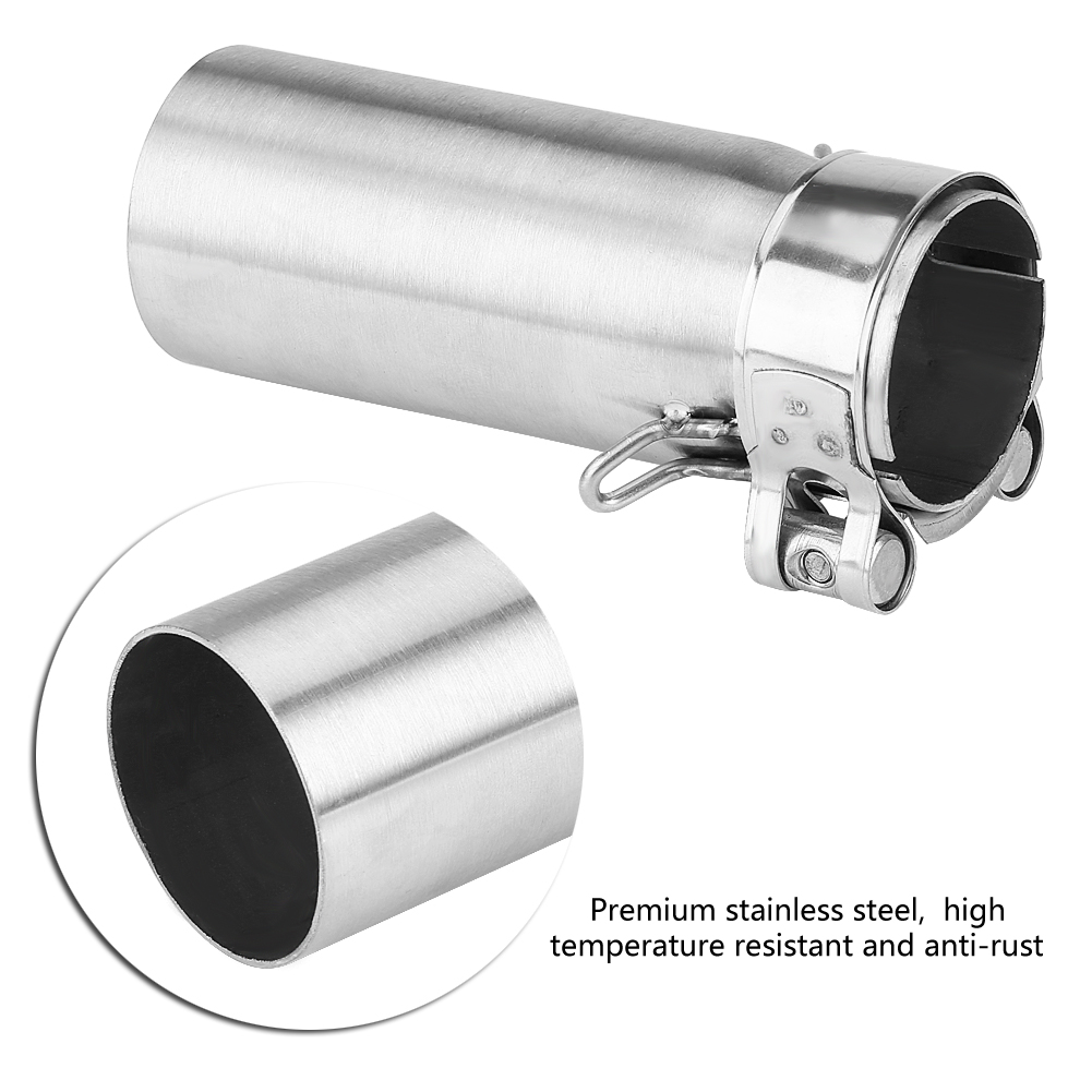 51-mm-zwischenadapterrohr Für Motorradschalldämpfer, Yamaha Yzf-r6 2006–2014 Auspuffanschluss, Stahlverbinder