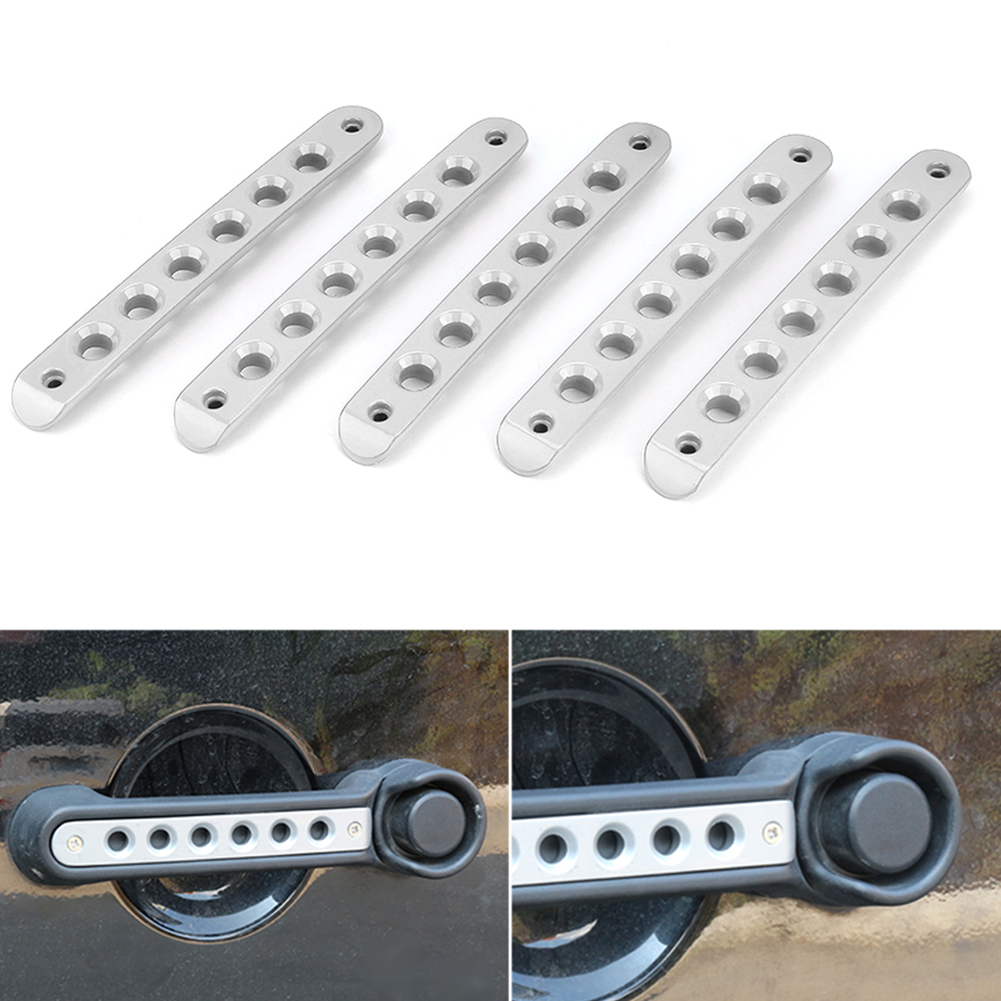 Türgriff-schutzabdeckung Für Jeep Wrangler Jk (2007–2018), Silber