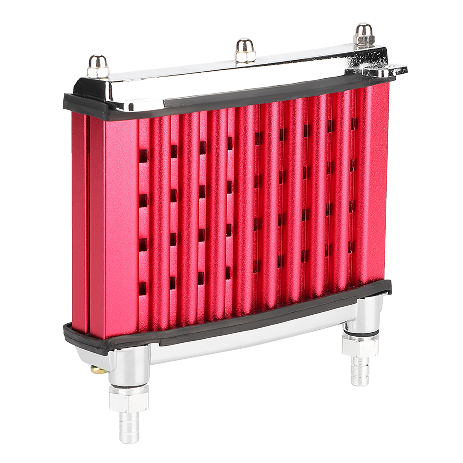 Motorölkühler-kit Aus Aluminiumlegierung Für Motorräder, Hochleistungskühlung Für 125-cm³-, 140-cm³- Und 150-cm³-motoren, Komplettes Kühler-kit
