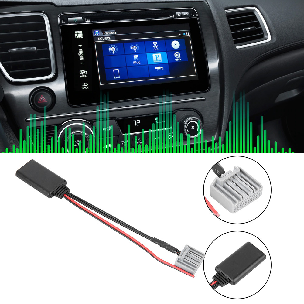 Kabelloser Bluetooth-autoadapter Für Mp3- Und Aux-systeme, Kompatibel Mit Honda Civic 2006-2013